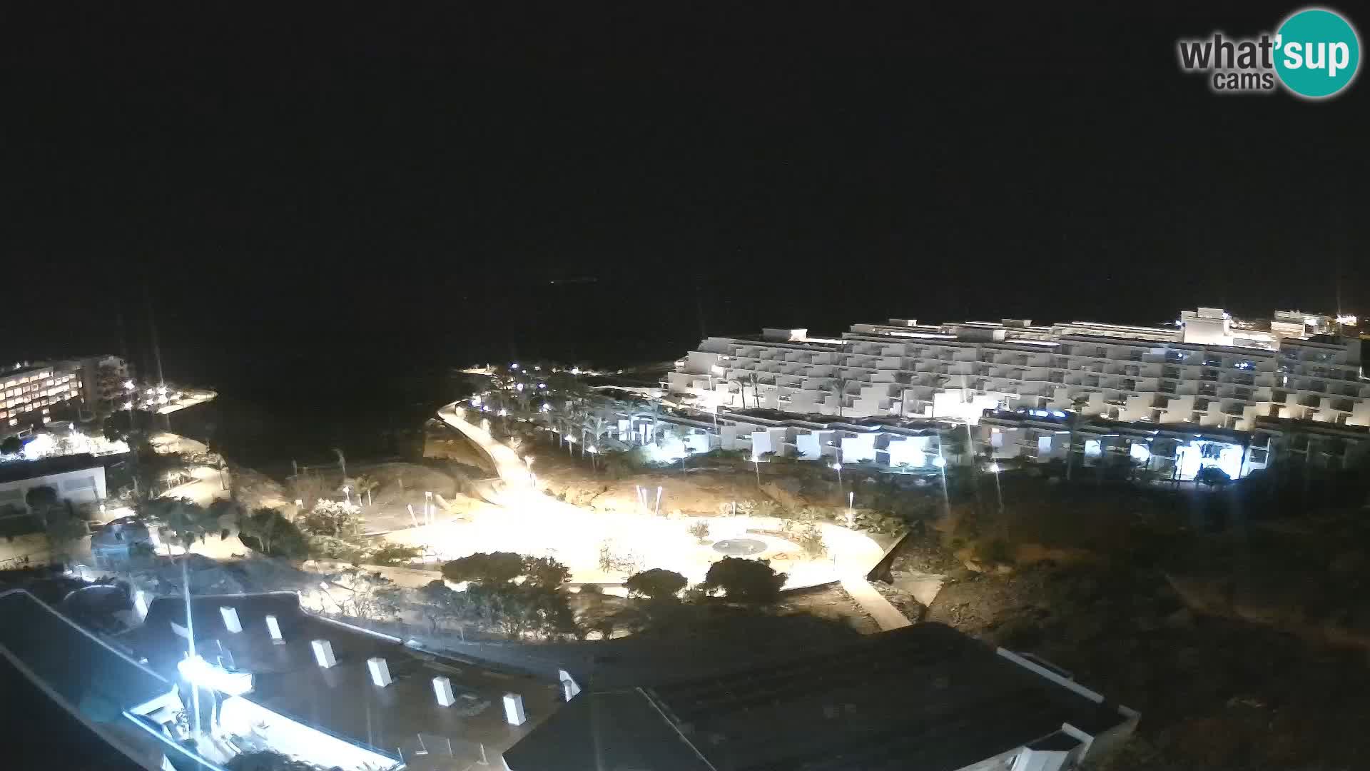 Live webcam Playa de Las Galgas – Playa Paraiso – La Gomera island – Adeje – Tenerife