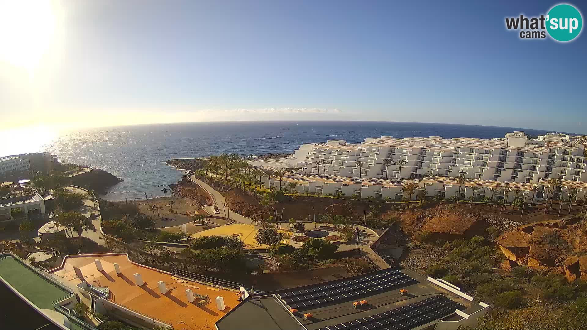 Webcam en direct Playa de Las Galgas – Playa Paraiso – île de La Gomera – Costa Adeje – Tenerife