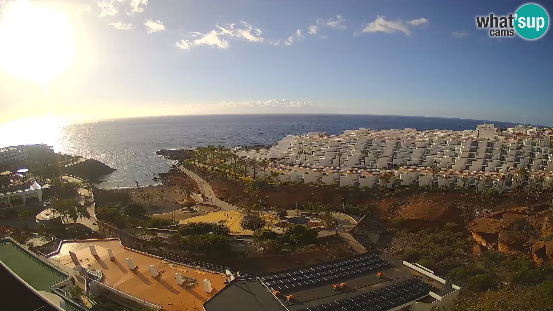 Webcam live spiaggia Las Galgas – Playa Paraiso – Isola La Gomera – Costa Adeje – Tenerife