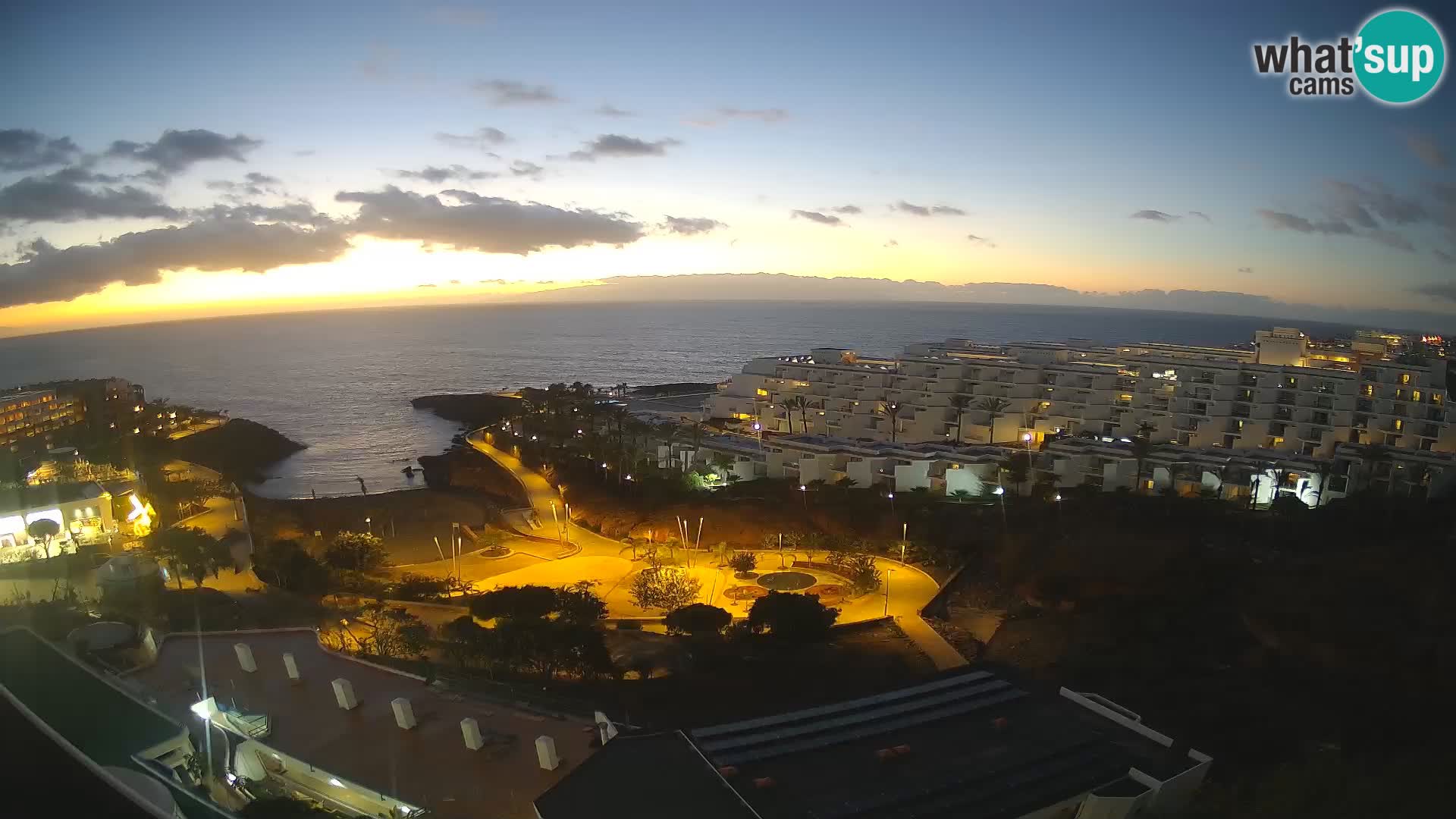 Webcam live spiaggia Las Galgas – Playa Paraiso – Isola La Gomera – Costa Adeje – Tenerife