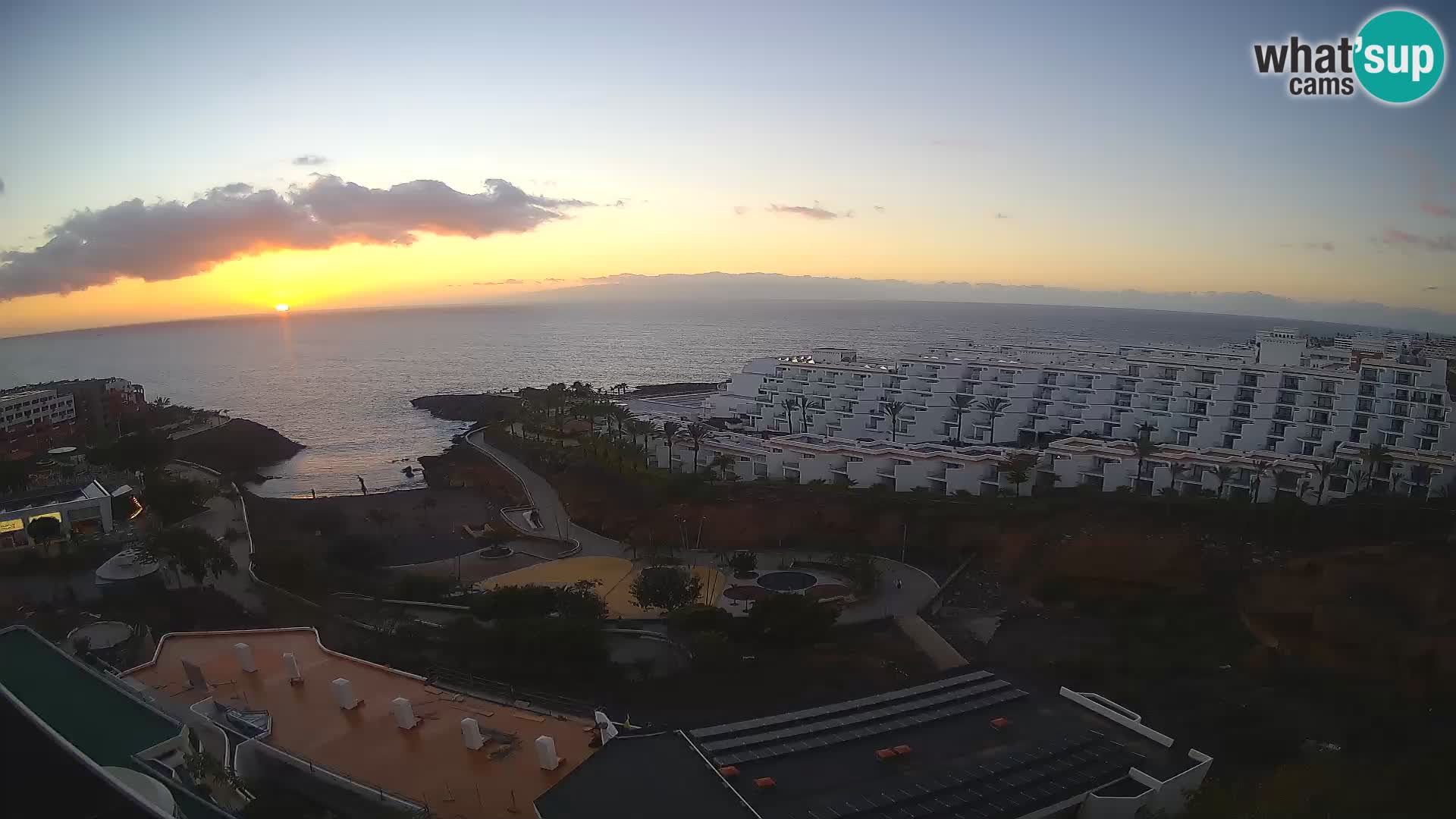 Live-Webcam Las Galgas Strand – Playa Paraiso – Insel La Gomera – Costa Adeje – Teneriffa