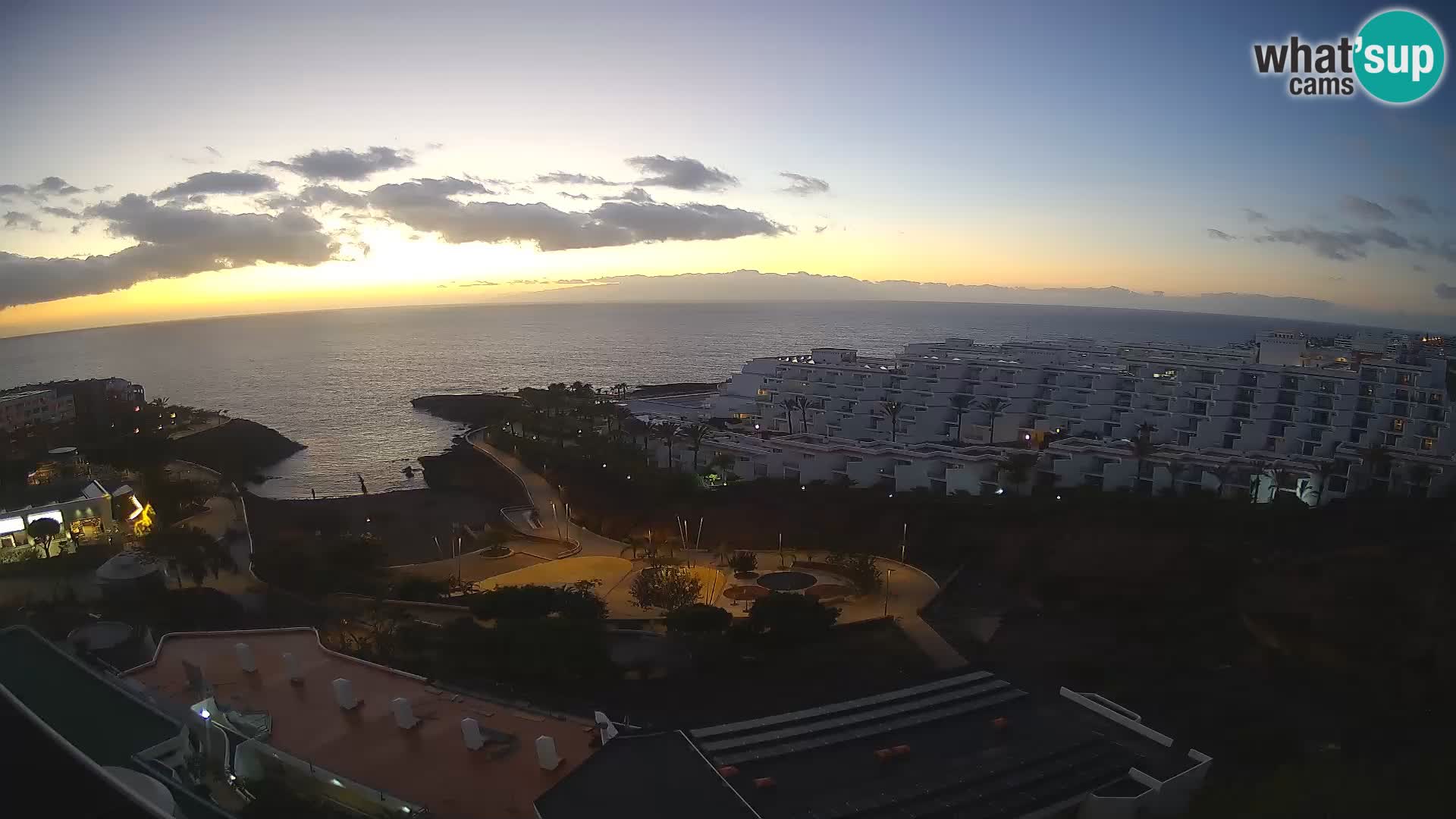 Webcam en vivo Playa de Las Galgas – Playa Paraíso – Isla de La Gomera – Costa Adeje – Tenerife