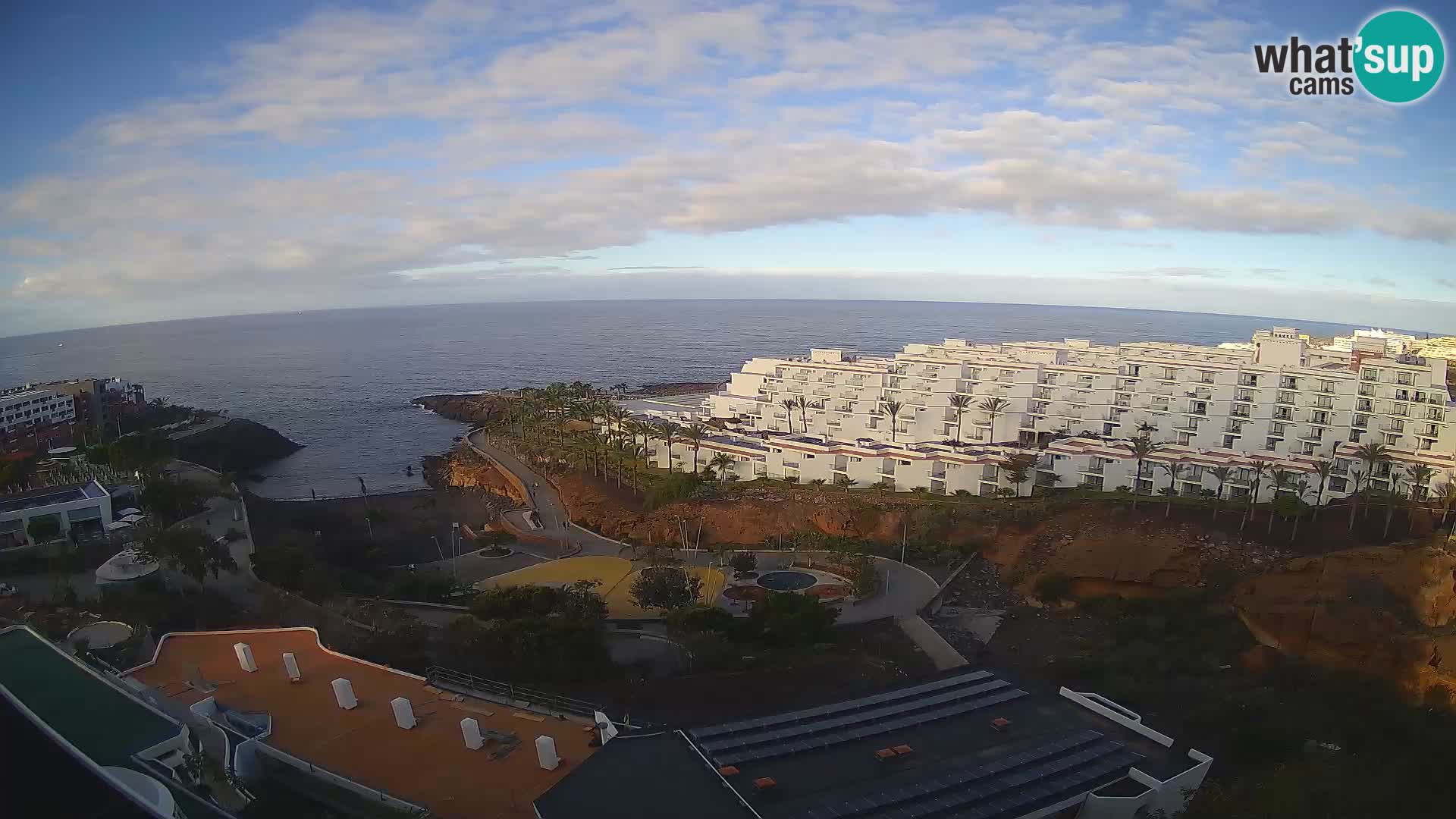 Web kamera uživo Playa de Las Galgas – Playa Paraiso – otok La Gomera – Costa Adeje – Tenerife