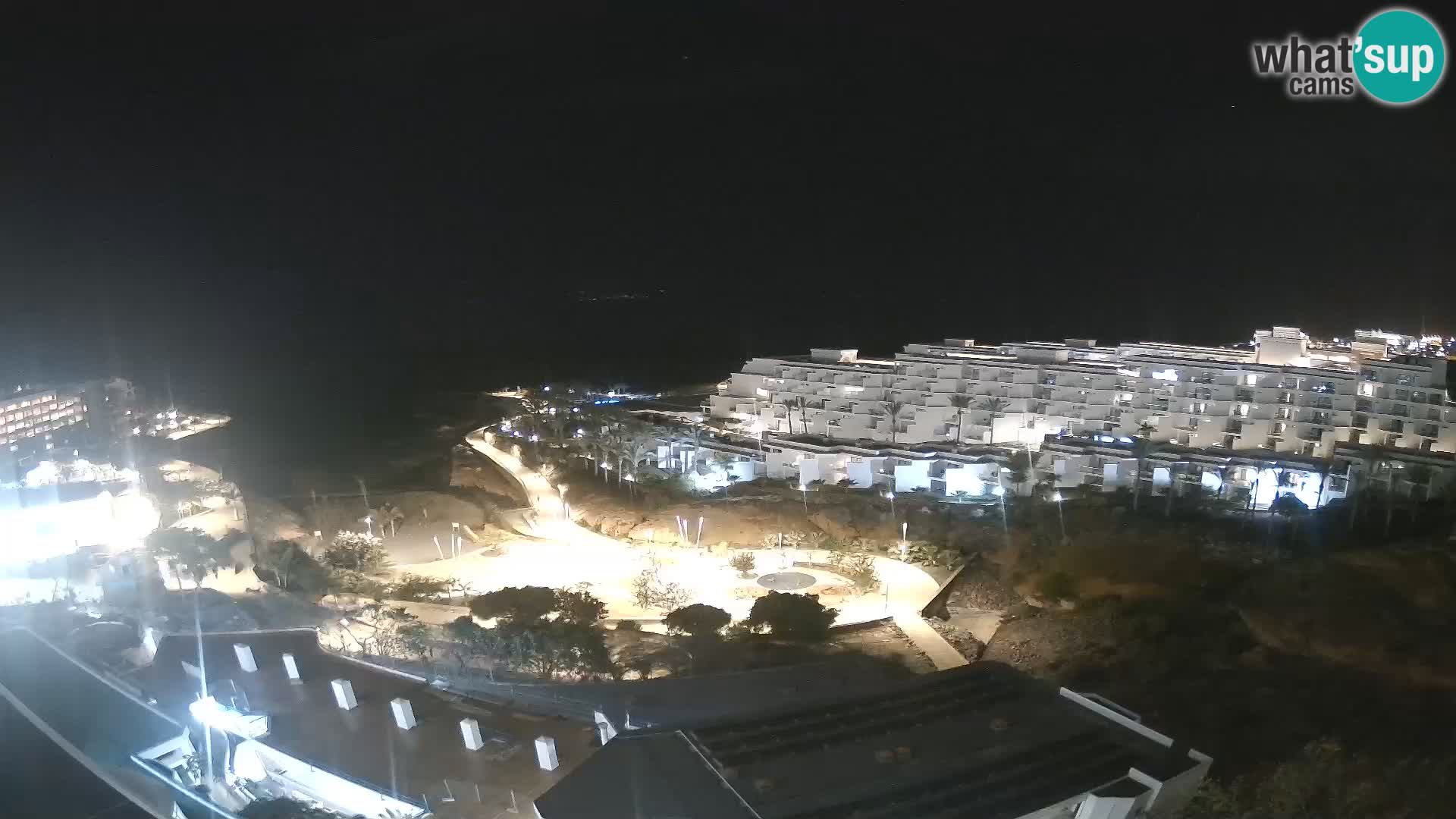 Live webcam Playa de Las Galgas – Playa Paraiso – La Gomera island – Adeje – Tenerife