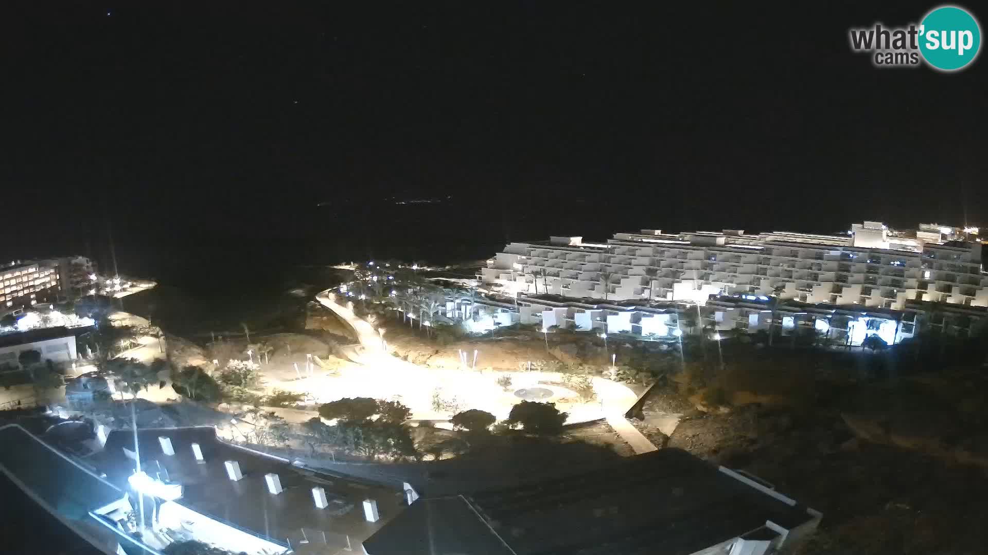 Live webcam Playa de Las Galgas – Playa Paraiso – La Gomera island – Adeje – Tenerife