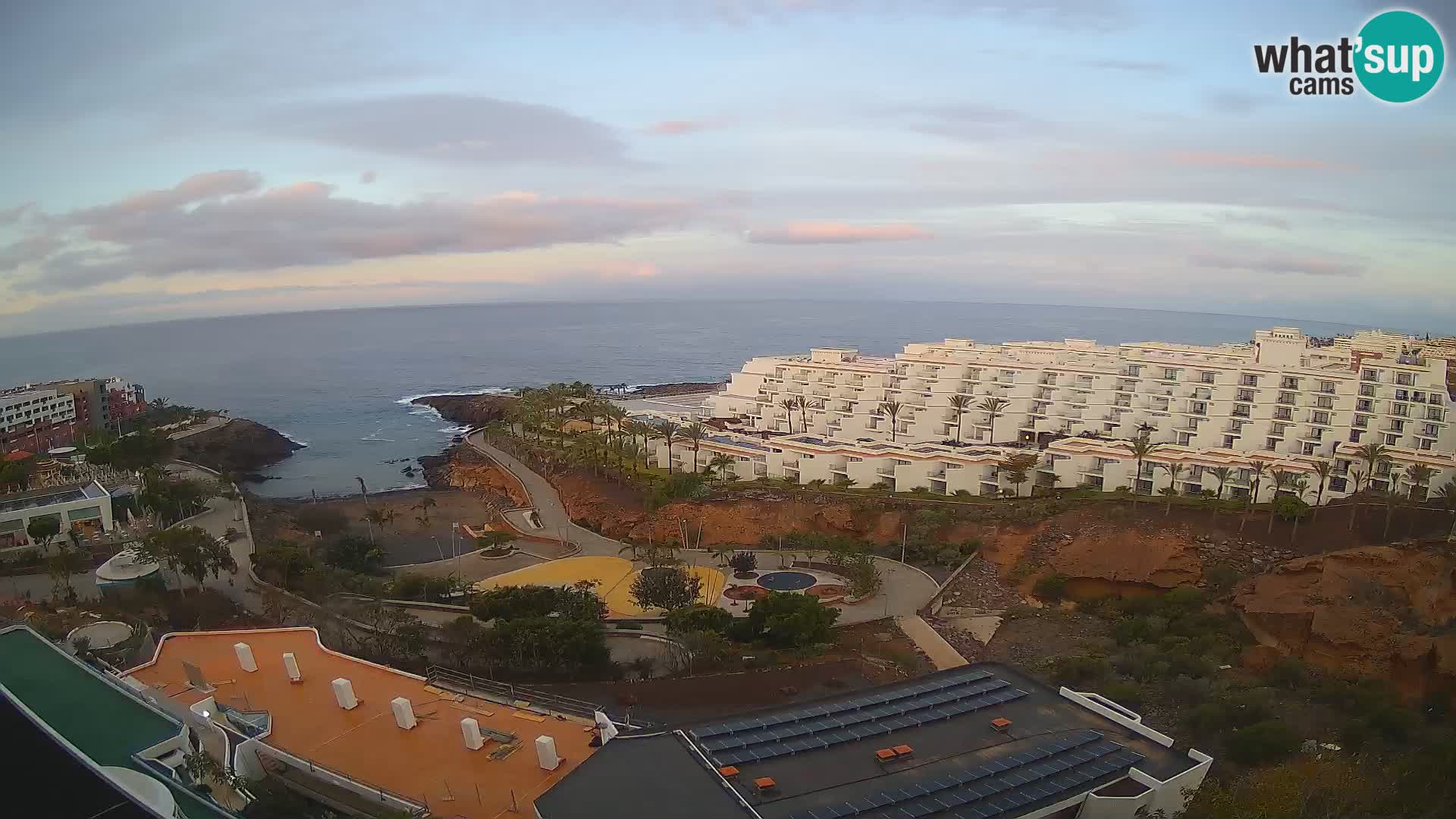 Webcam en vivo Playa de Las Galgas – Playa Paraíso – Isla de La Gomera – Costa Adeje – Tenerife
