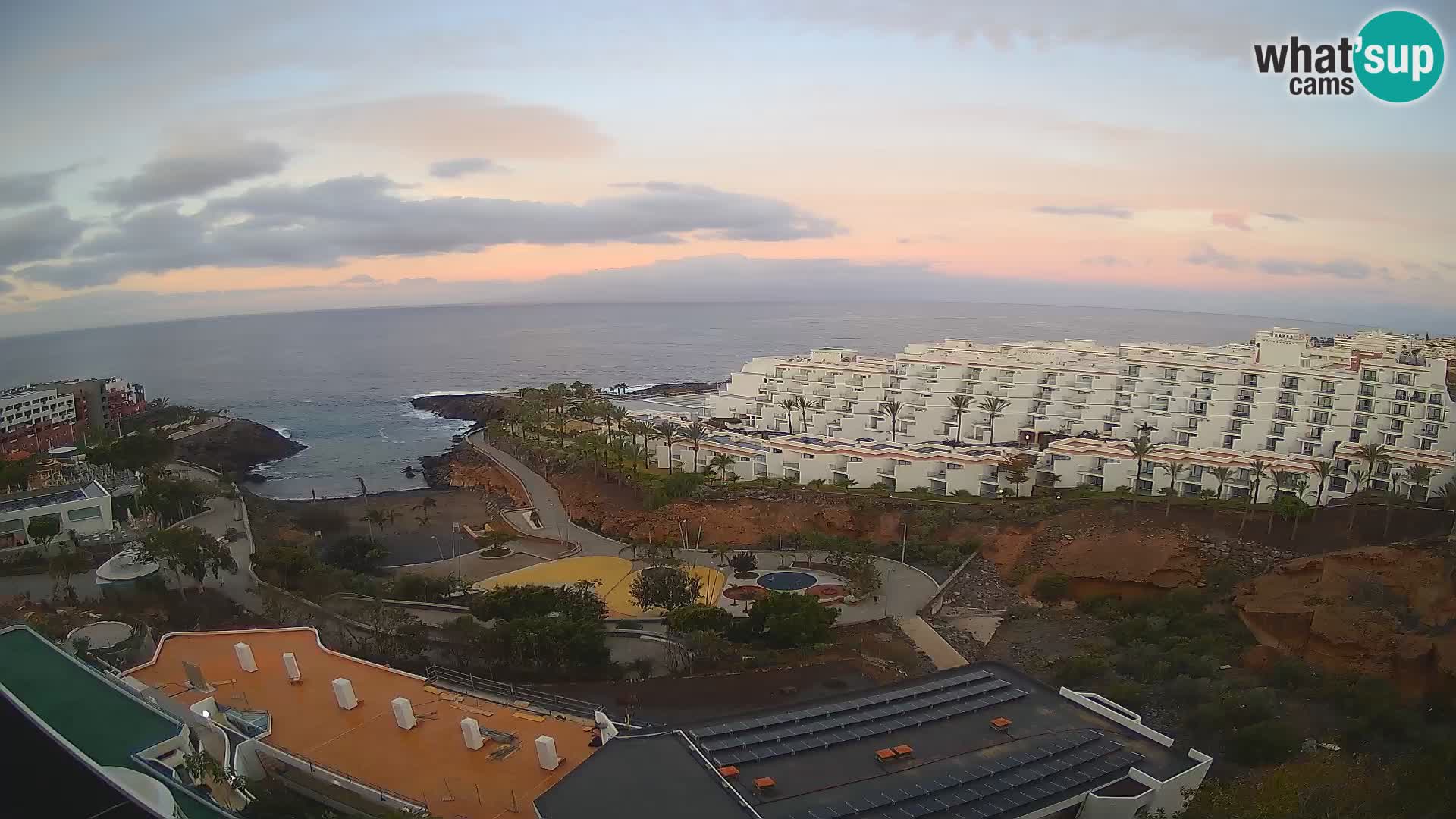 Webcam live spiaggia Las Galgas – Playa Paraiso – Isola La Gomera – Costa Adeje – Tenerife