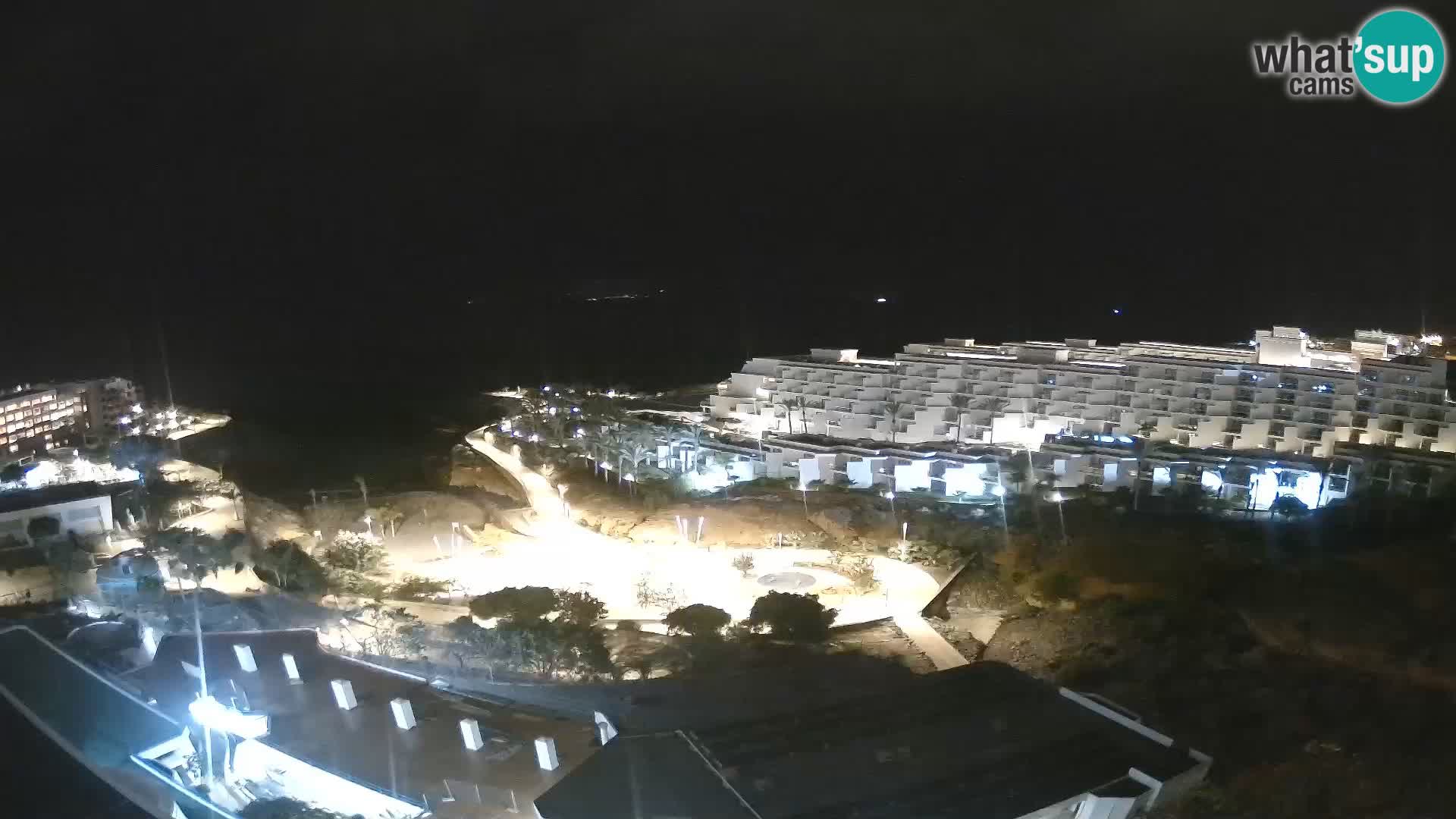 Spletna kamera v živo Las Galgas plaža – Playa Paraiso – otok La Gomera – Costa Adeje – Tenerife