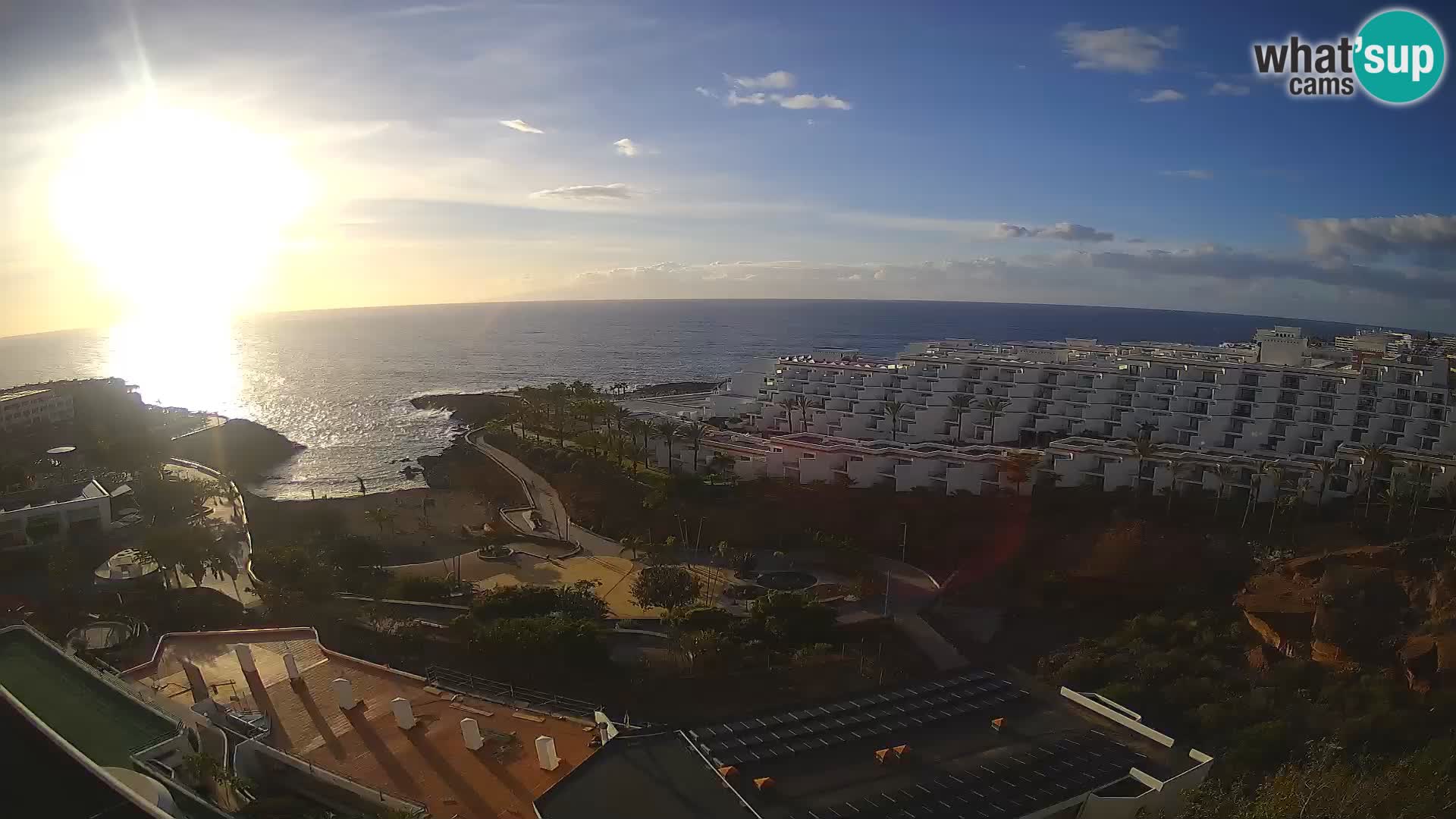 Webcam en direct Playa de Las Galgas – Playa Paraiso – île de La Gomera – Costa Adeje – Tenerife