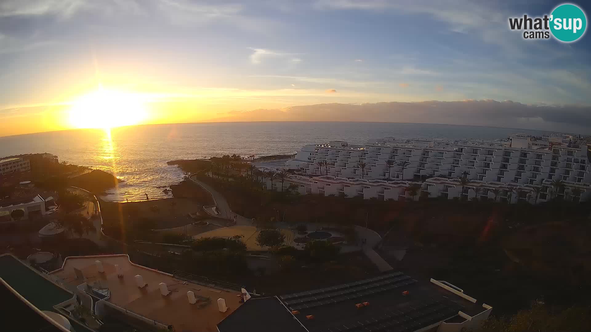Webcam en vivo Playa de Las Galgas – Playa Paraíso – Isla de La Gomera – Costa Adeje – Tenerife