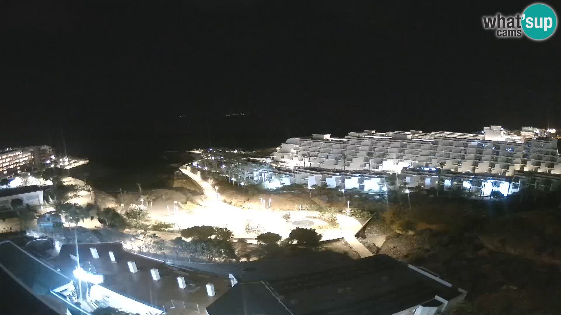 Live webcam Playa de Las Galgas – Playa Paraiso – La Gomera island – Adeje – Tenerife