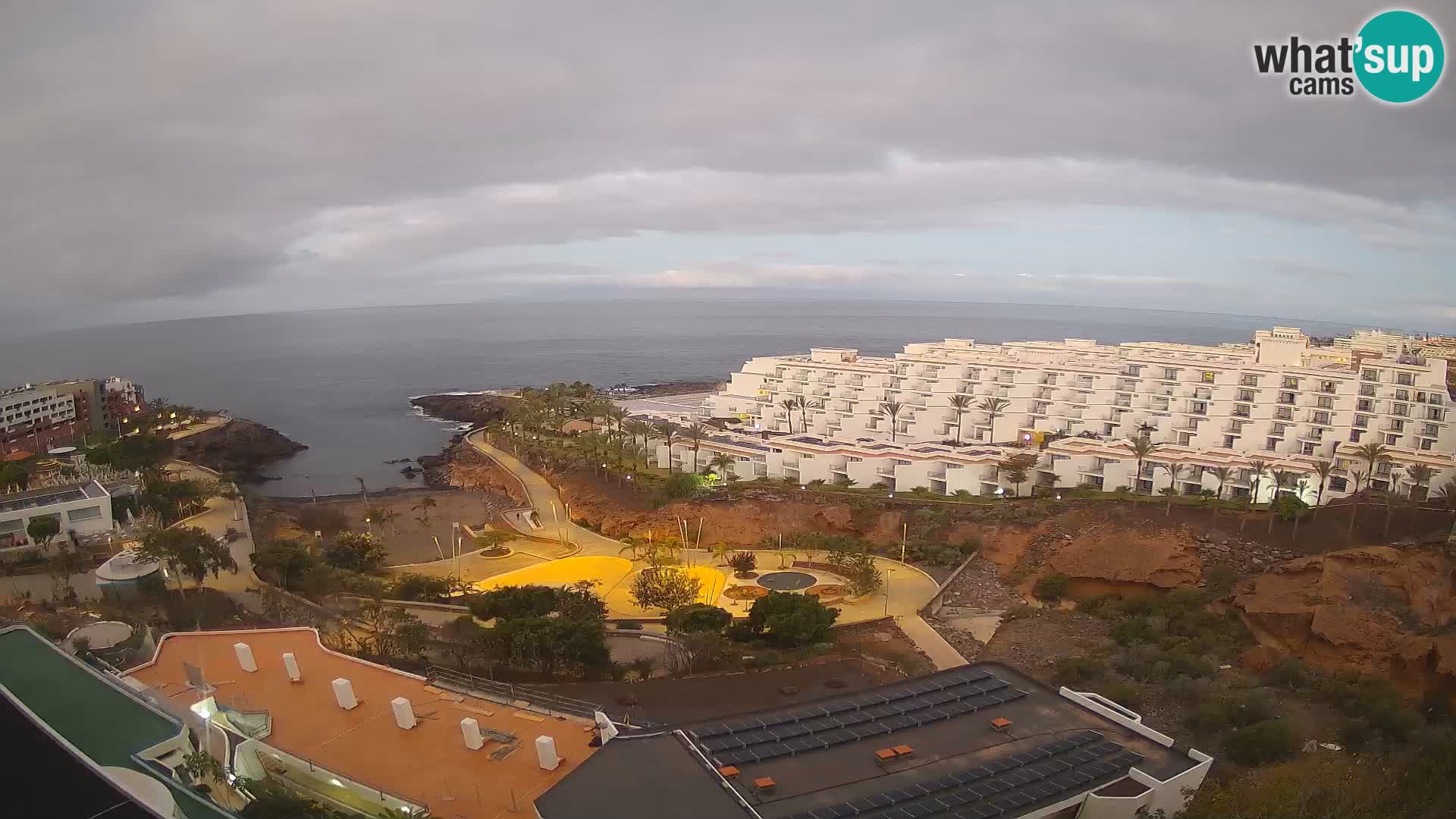 Live-Webcam Las Galgas Strand – Playa Paraiso – Insel La Gomera – Costa Adeje – Teneriffa