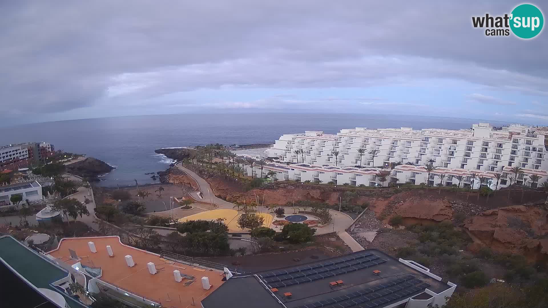 Web kamera uživo Playa de Las Galgas – Playa Paraiso – otok La Gomera – Costa Adeje – Tenerife