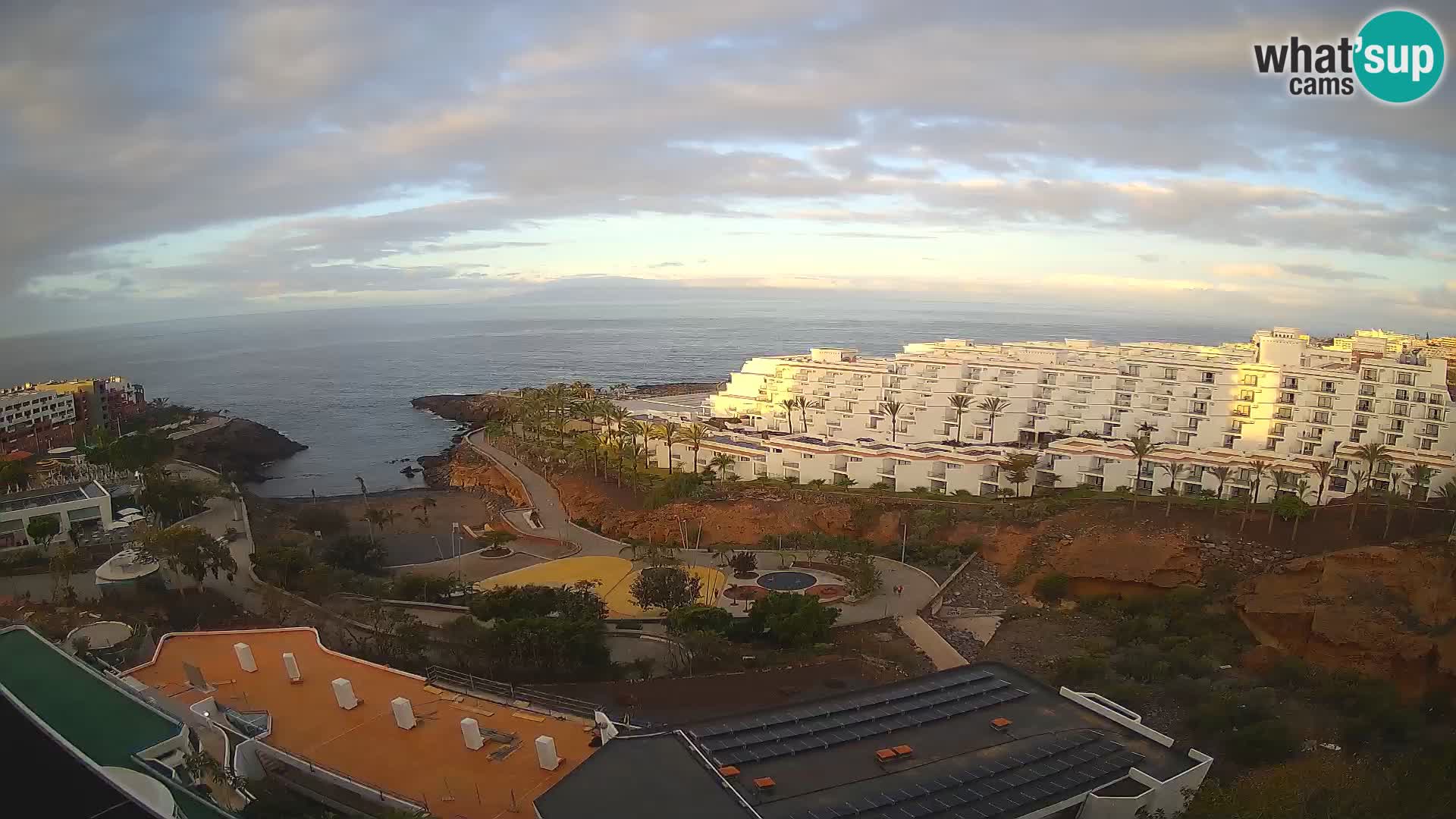 Webcam en direct Playa de Las Galgas – Playa Paraiso – île de La Gomera – Costa Adeje – Tenerife