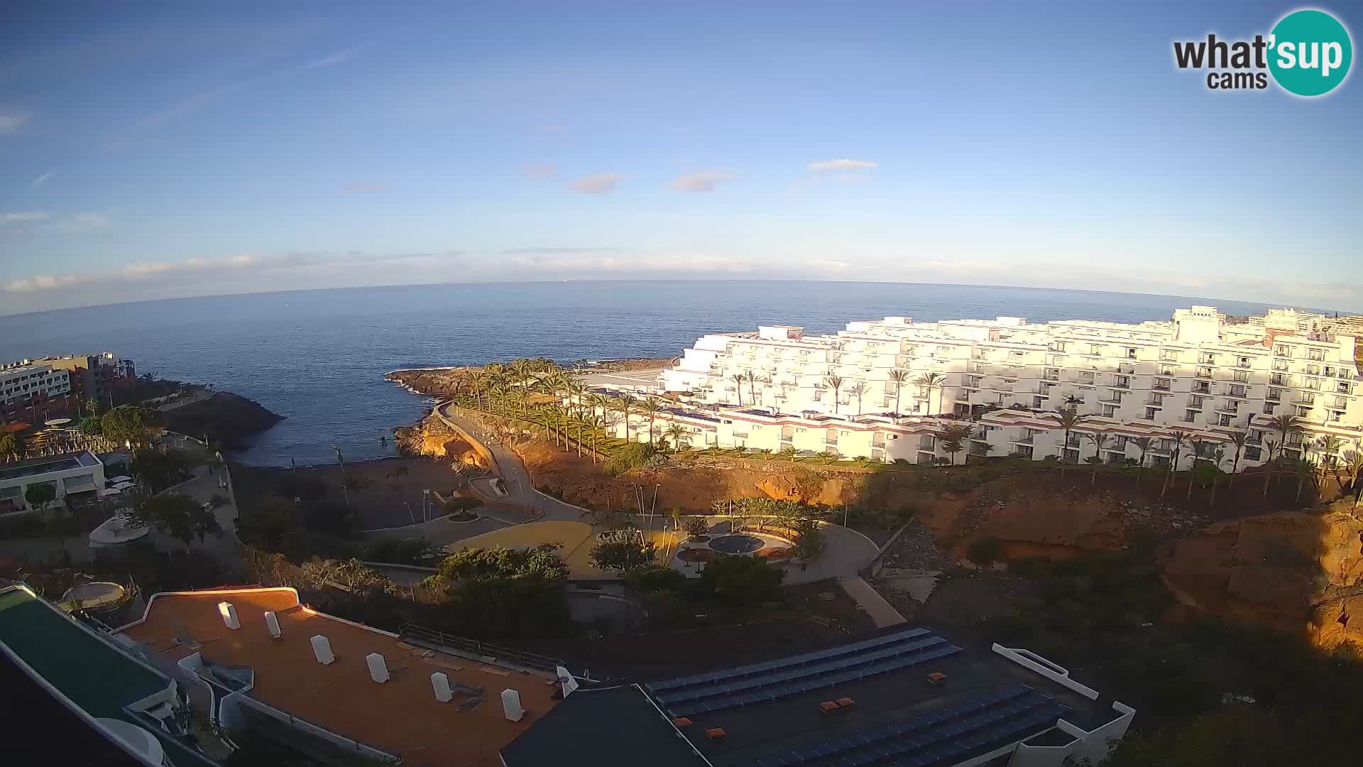 Webcam en vivo Playa de Las Galgas – Playa Paraíso – Isla de La Gomera – Costa Adeje – Tenerife