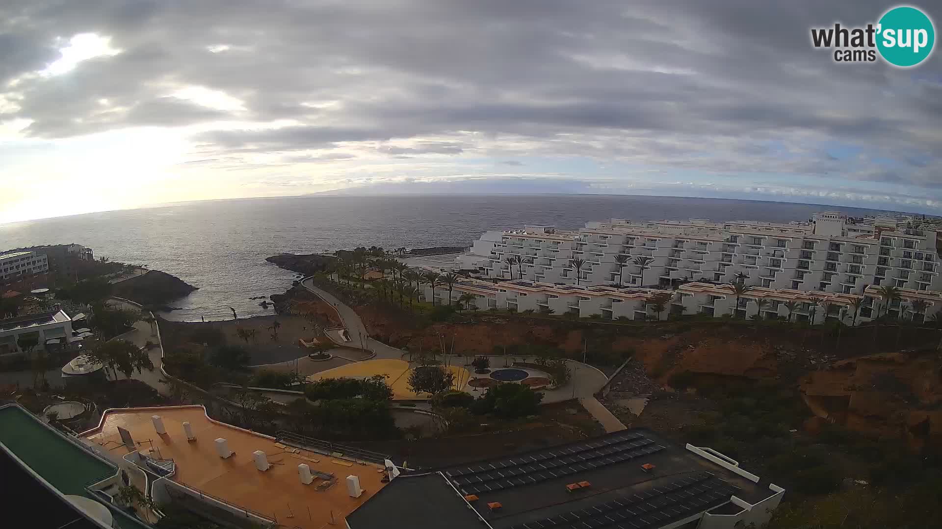 Webcam live spiaggia Las Galgas – Playa Paraiso – Isola La Gomera – Costa Adeje – Tenerife