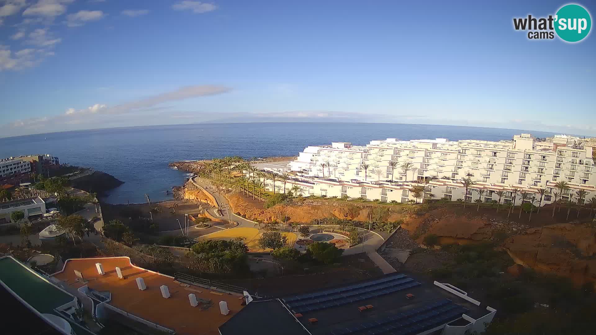 Webcam live spiaggia Las Galgas – Playa Paraiso – Isola La Gomera – Costa Adeje – Tenerife