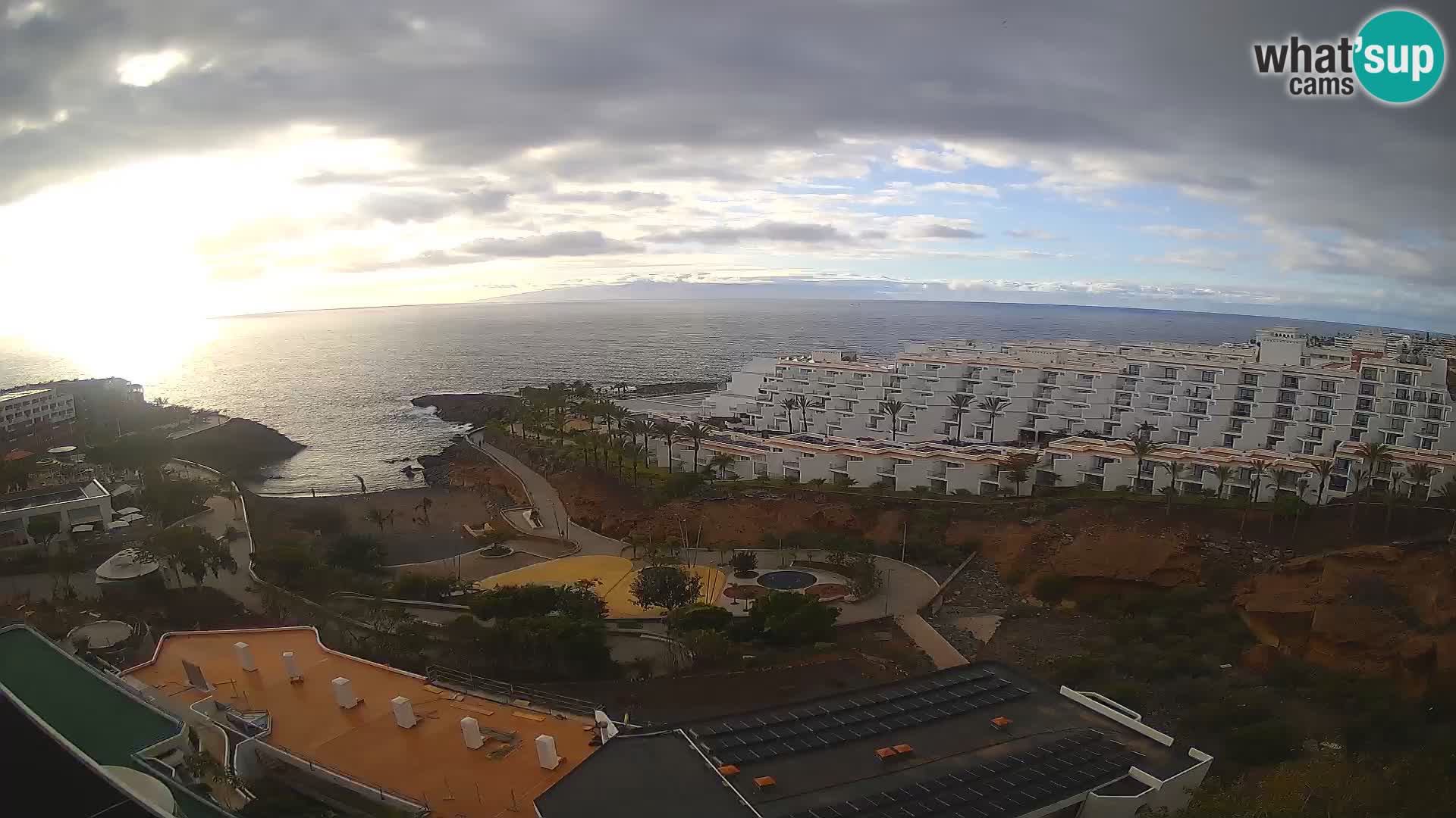 Webcam live spiaggia Las Galgas – Playa Paraiso – Isola La Gomera – Costa Adeje – Tenerife