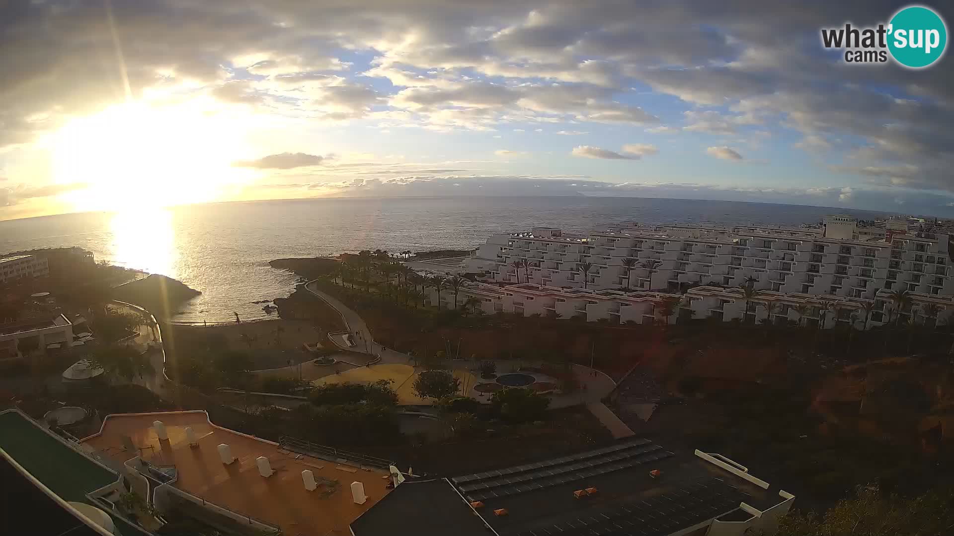 Spletna kamera v živo Las Galgas plaža – Playa Paraiso – otok La Gomera – Costa Adeje – Tenerife