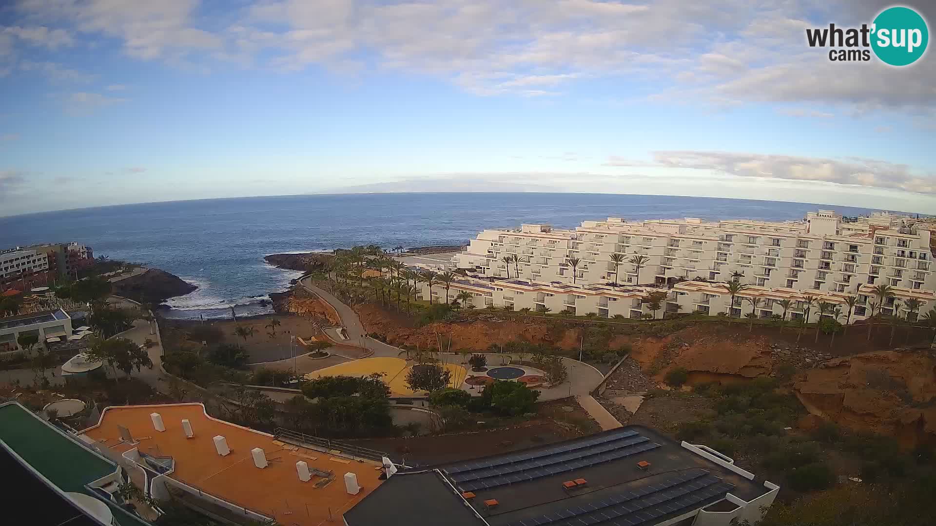 Live-Webcam Las Galgas Strand – Playa Paraiso – Insel La Gomera – Costa Adeje – Teneriffa