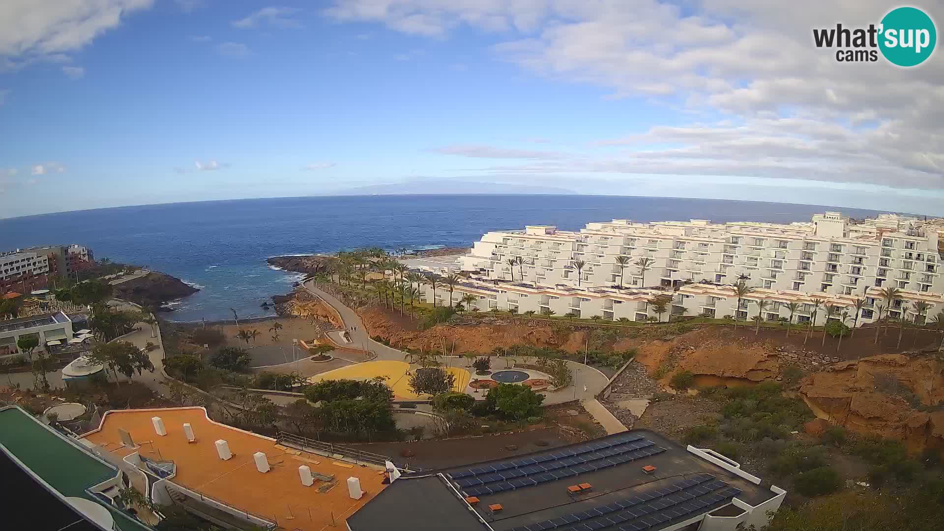 Live-Webcam Las Galgas Strand – Playa Paraiso – Insel La Gomera – Costa Adeje – Teneriffa