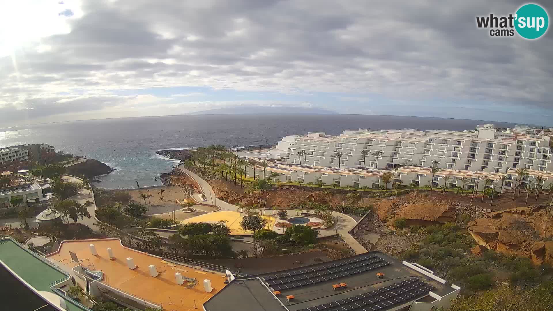 Webcam live spiaggia Las Galgas – Playa Paraiso – Isola La Gomera – Costa Adeje – Tenerife