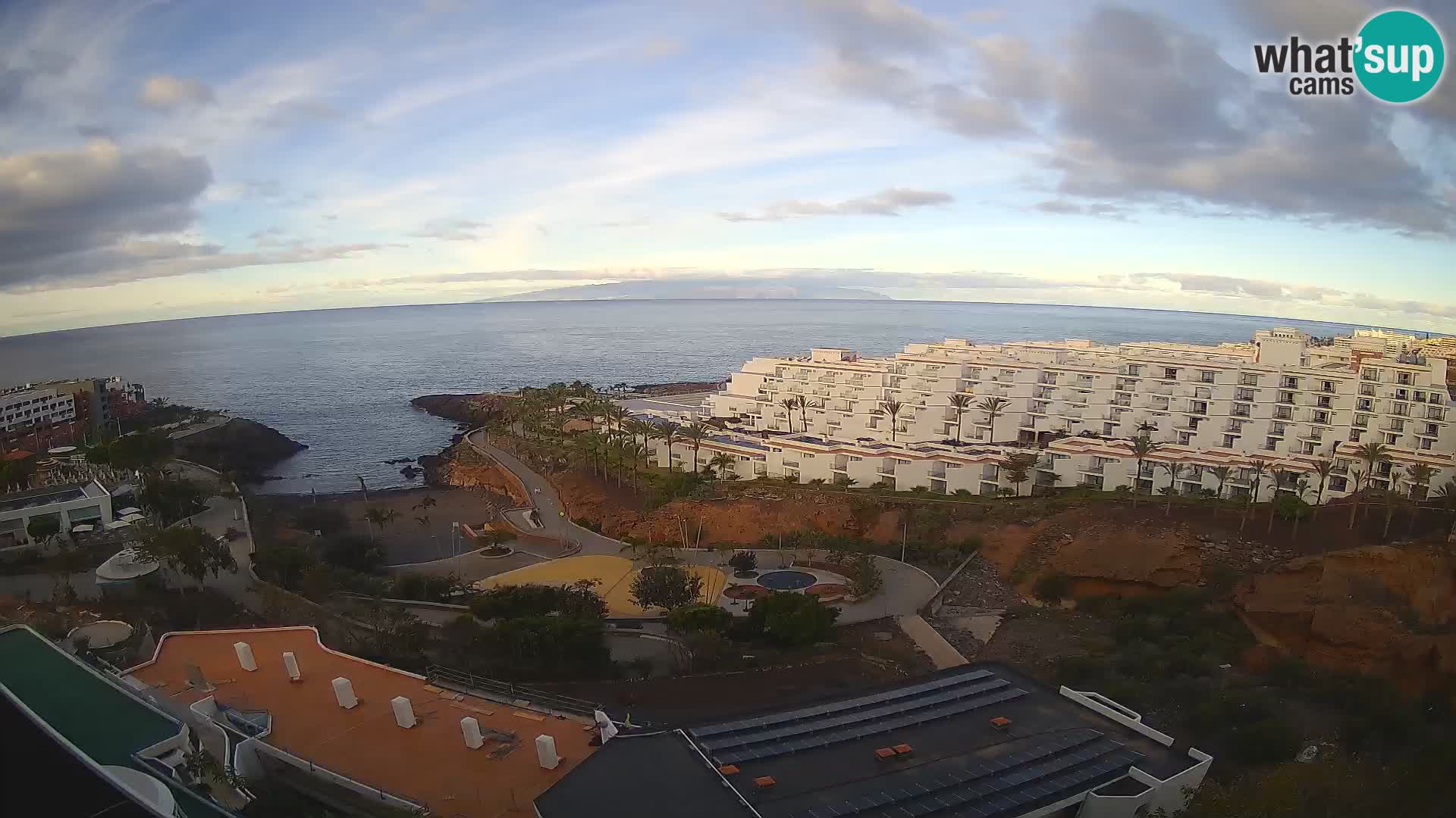 Webcam live spiaggia Las Galgas – Playa Paraiso – Isola La Gomera – Costa Adeje – Tenerife