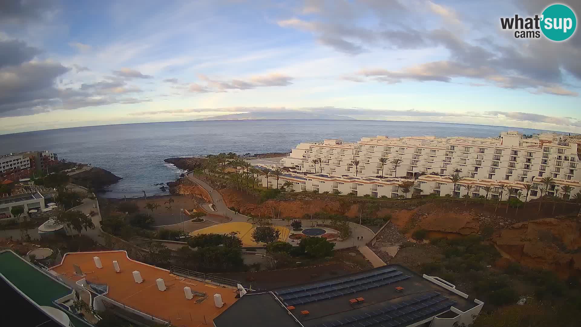 Webcam live spiaggia Las Galgas – Playa Paraiso – Isola La Gomera – Costa Adeje – Tenerife