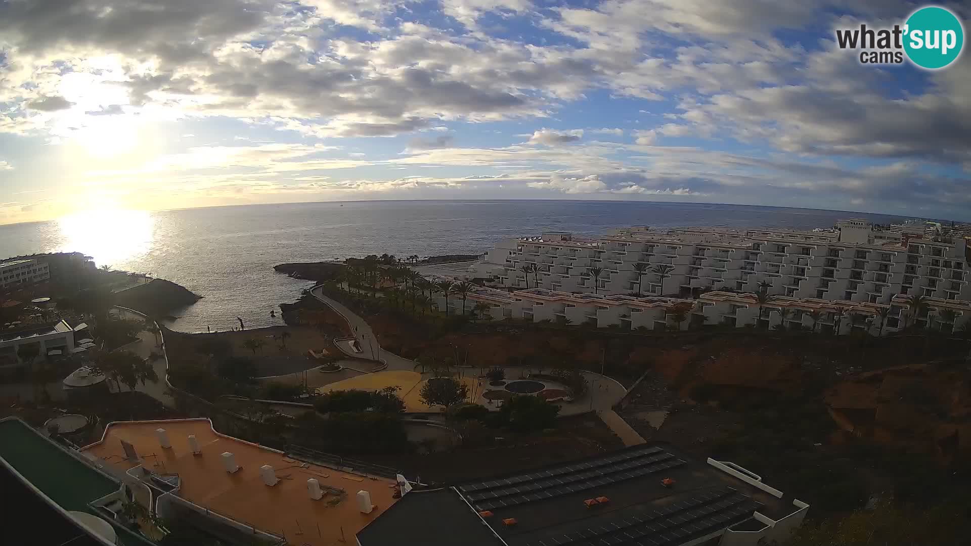 Web kamera uživo Playa de Las Galgas – Playa Paraiso – otok La Gomera – Costa Adeje – Tenerife
