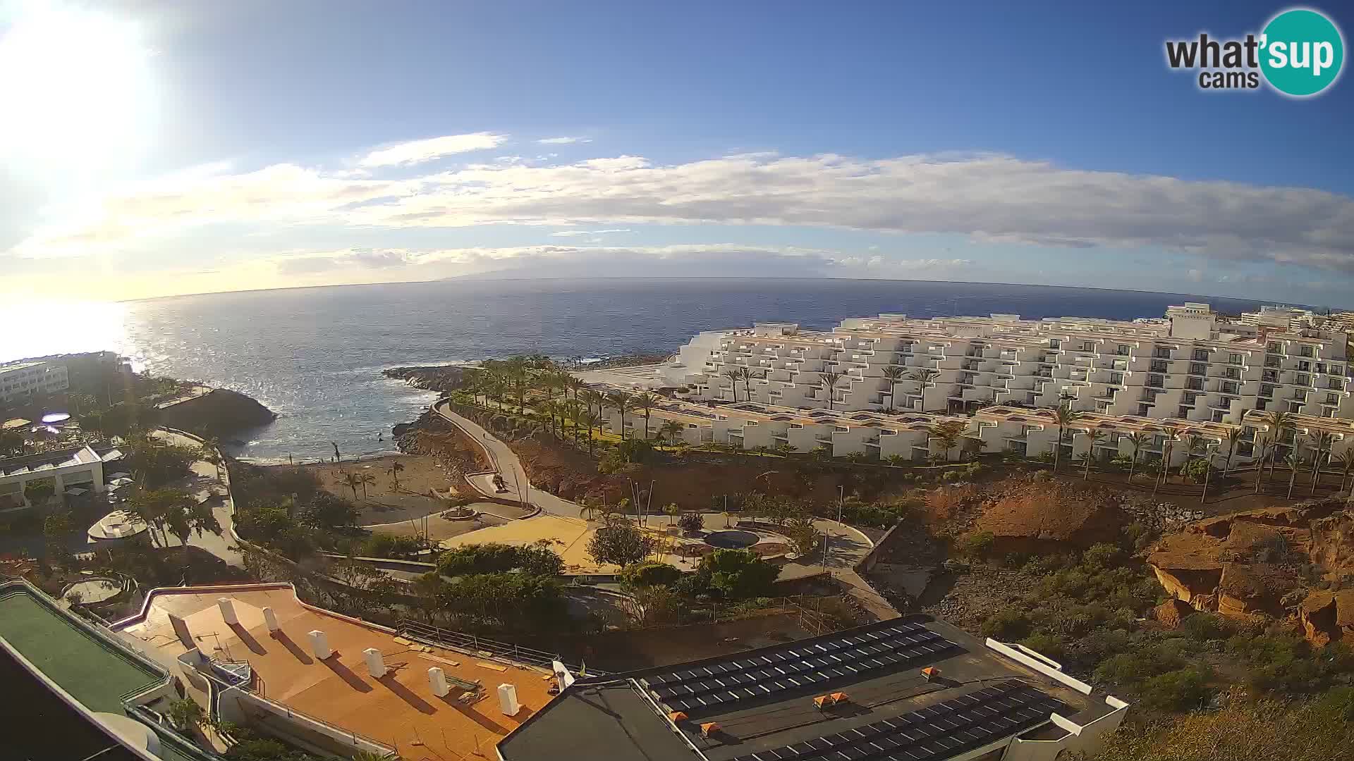 Live-Webcam Las Galgas Strand – Playa Paraiso – Insel La Gomera – Costa Adeje – Teneriffa