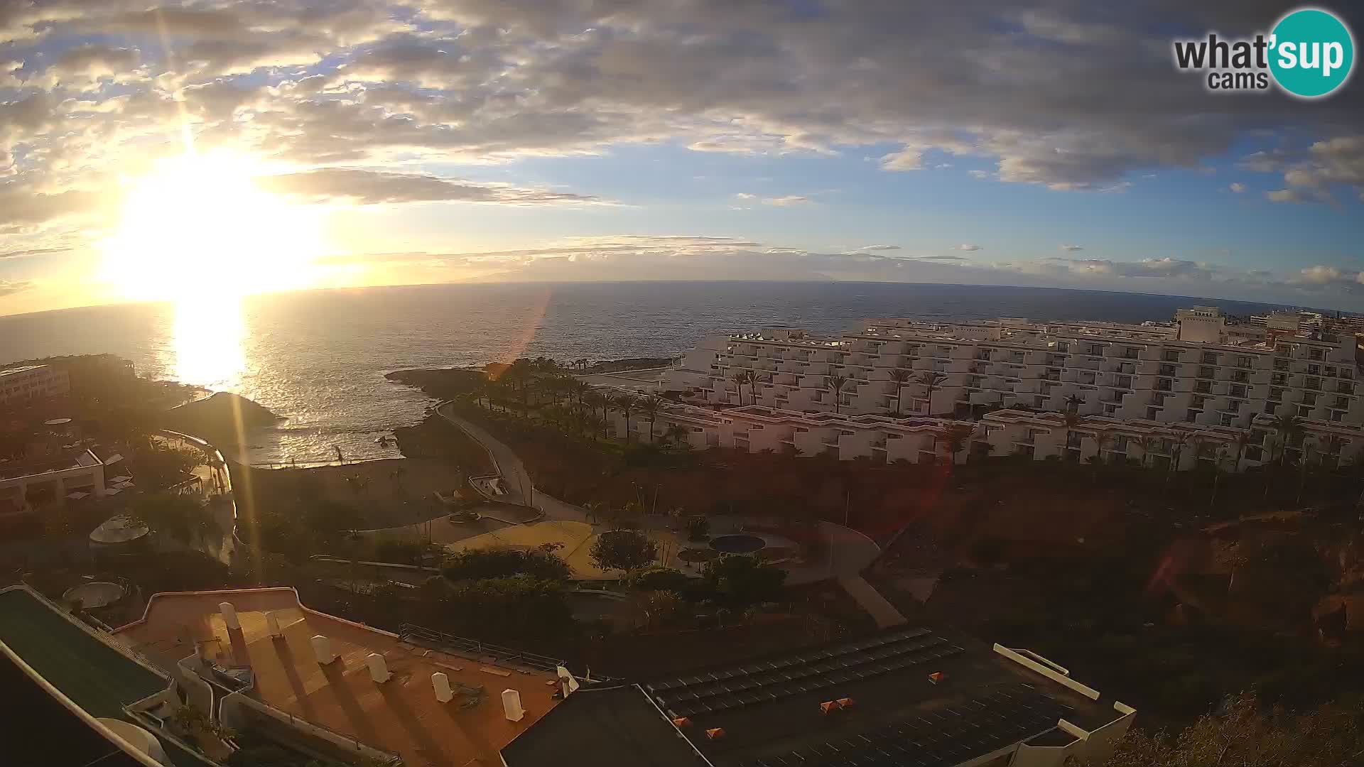 Live-Webcam Las Galgas Strand – Playa Paraiso – Insel La Gomera – Costa Adeje – Teneriffa