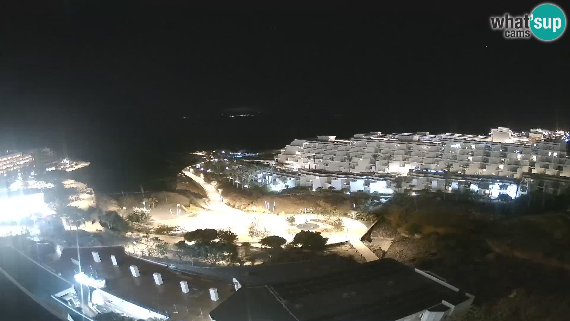 Spletna kamera v živo Las Galgas plaža – Playa Paraiso – otok La Gomera – Costa Adeje – Tenerife