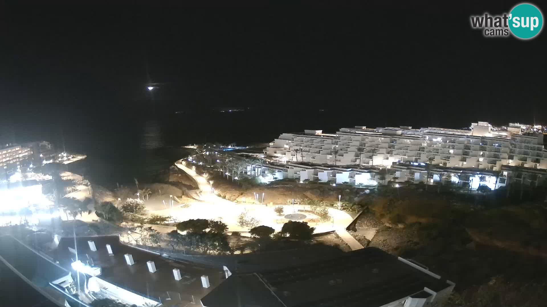 Spletna kamera v živo Las Galgas plaža – Playa Paraiso – otok La Gomera – Costa Adeje – Tenerife