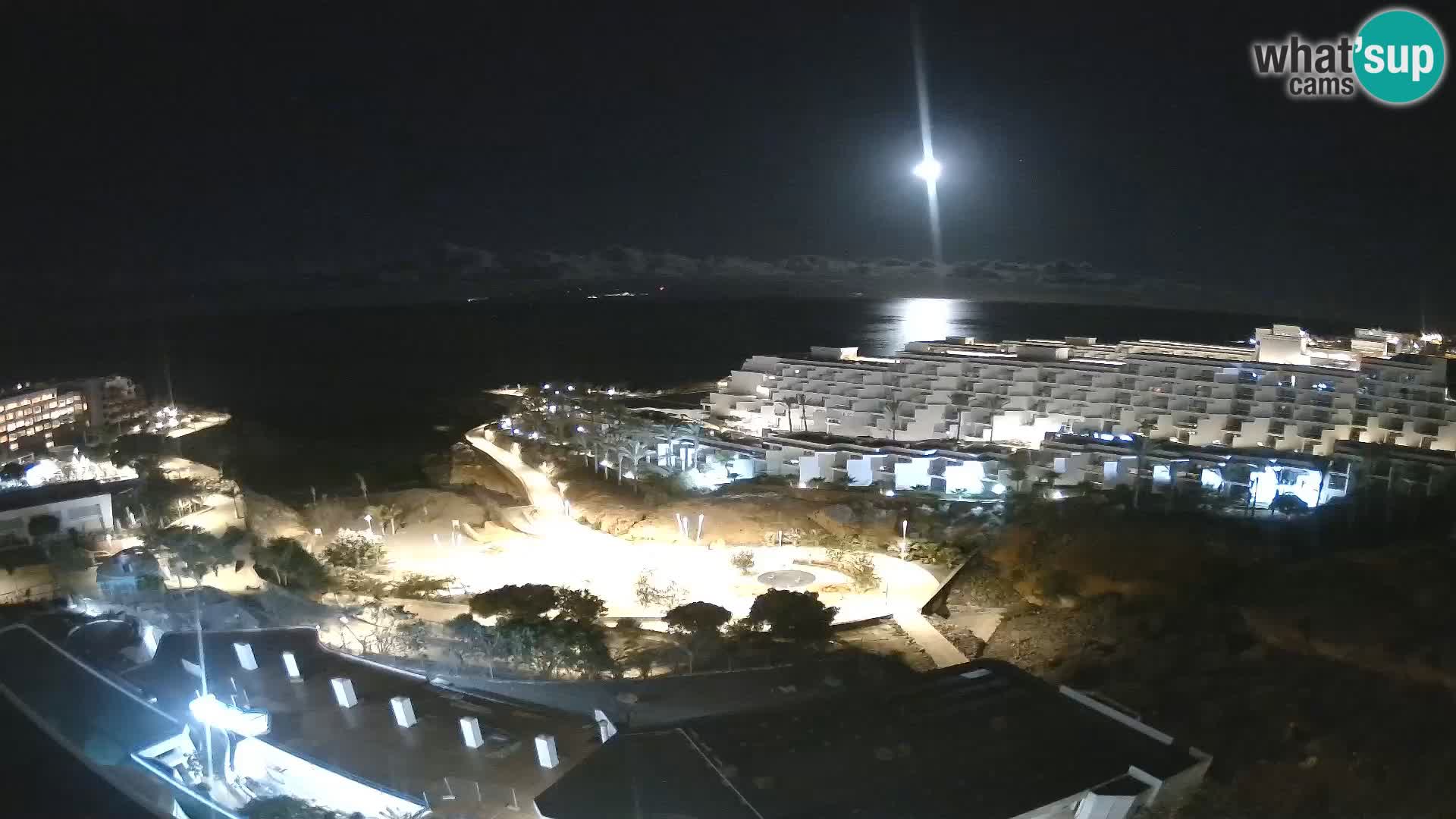 Live webcam Playa de Las Galgas – Playa Paraiso – La Gomera island – Adeje – Tenerife