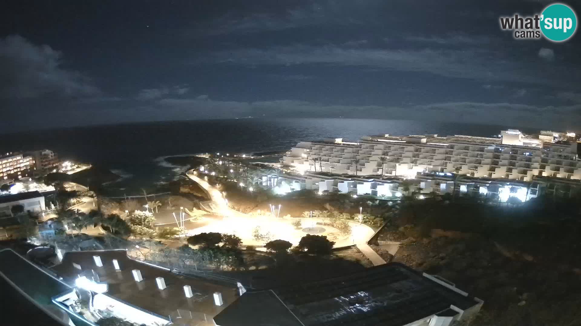 Spletna kamera v živo Las Galgas plaža – Playa Paraiso – otok La Gomera – Costa Adeje – Tenerife