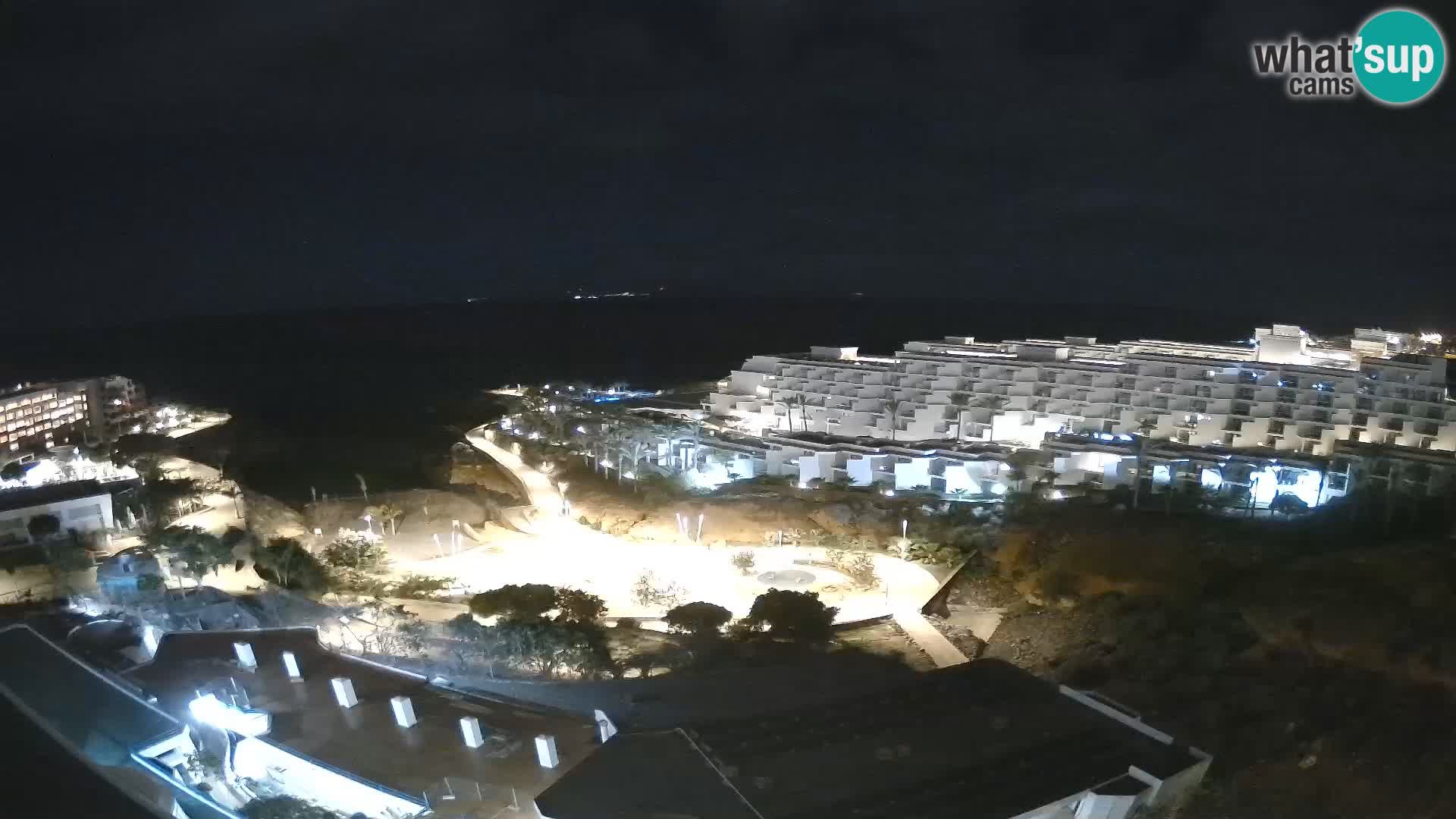 Spletna kamera v živo Las Galgas plaža – Playa Paraiso – otok La Gomera – Costa Adeje – Tenerife