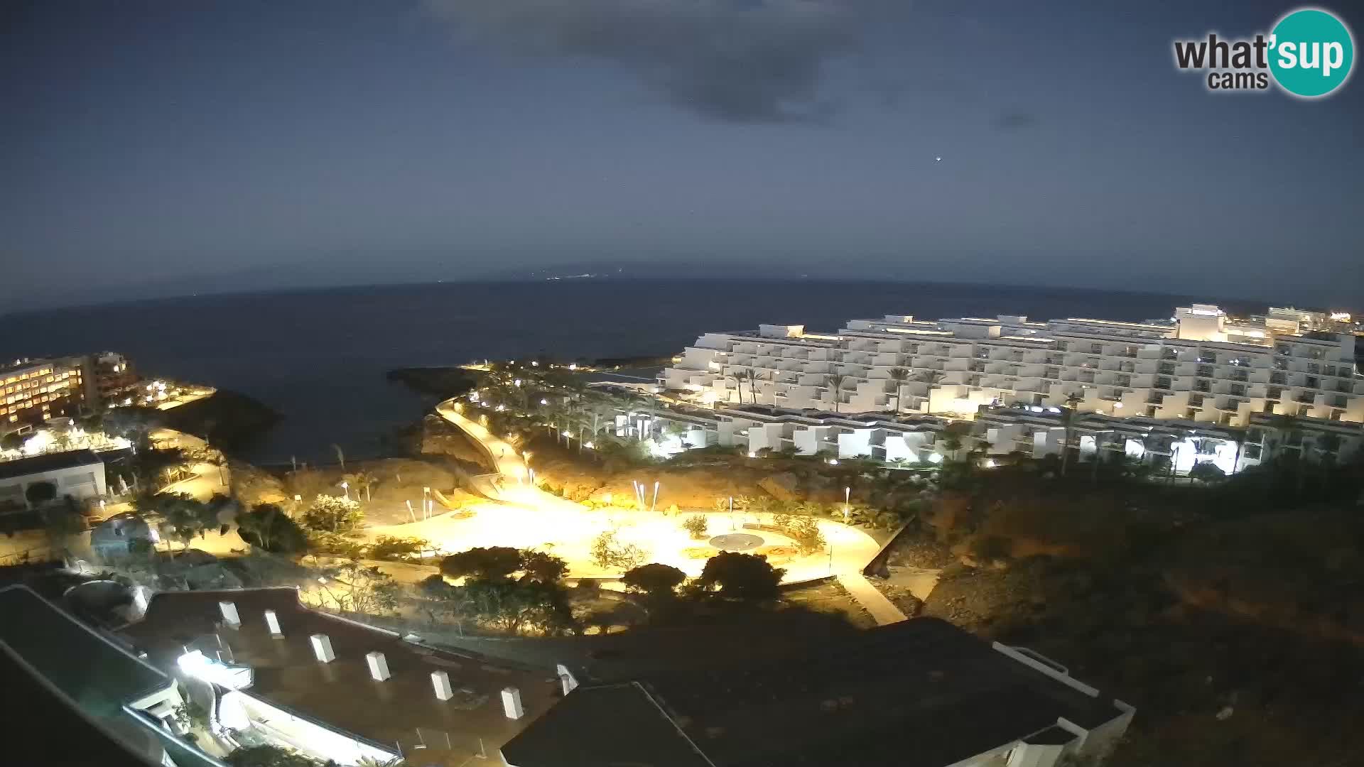 Web kamera uživo Playa de Las Galgas – Playa Paraiso – otok La Gomera – Costa Adeje – Tenerife