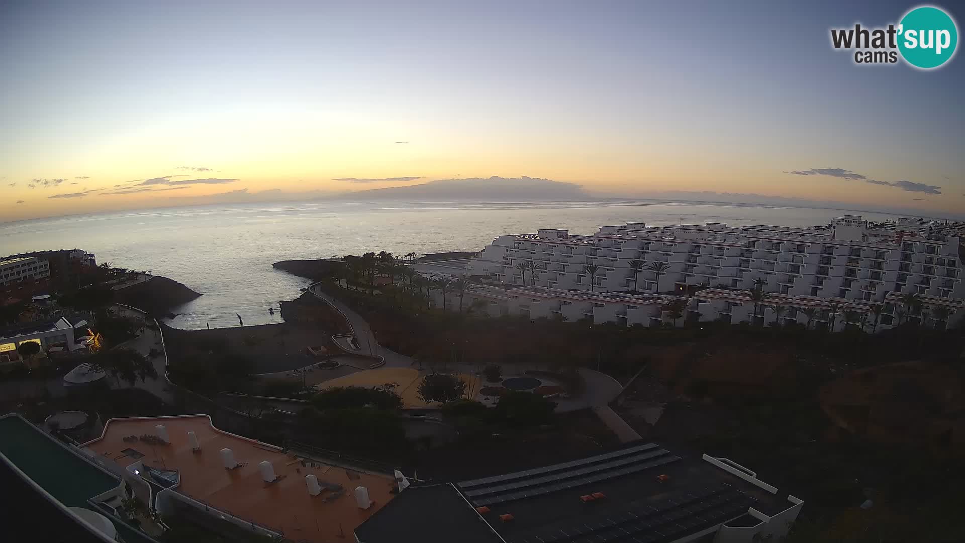 Webcam live spiaggia Las Galgas – Playa Paraiso – Isola La Gomera – Costa Adeje – Tenerife