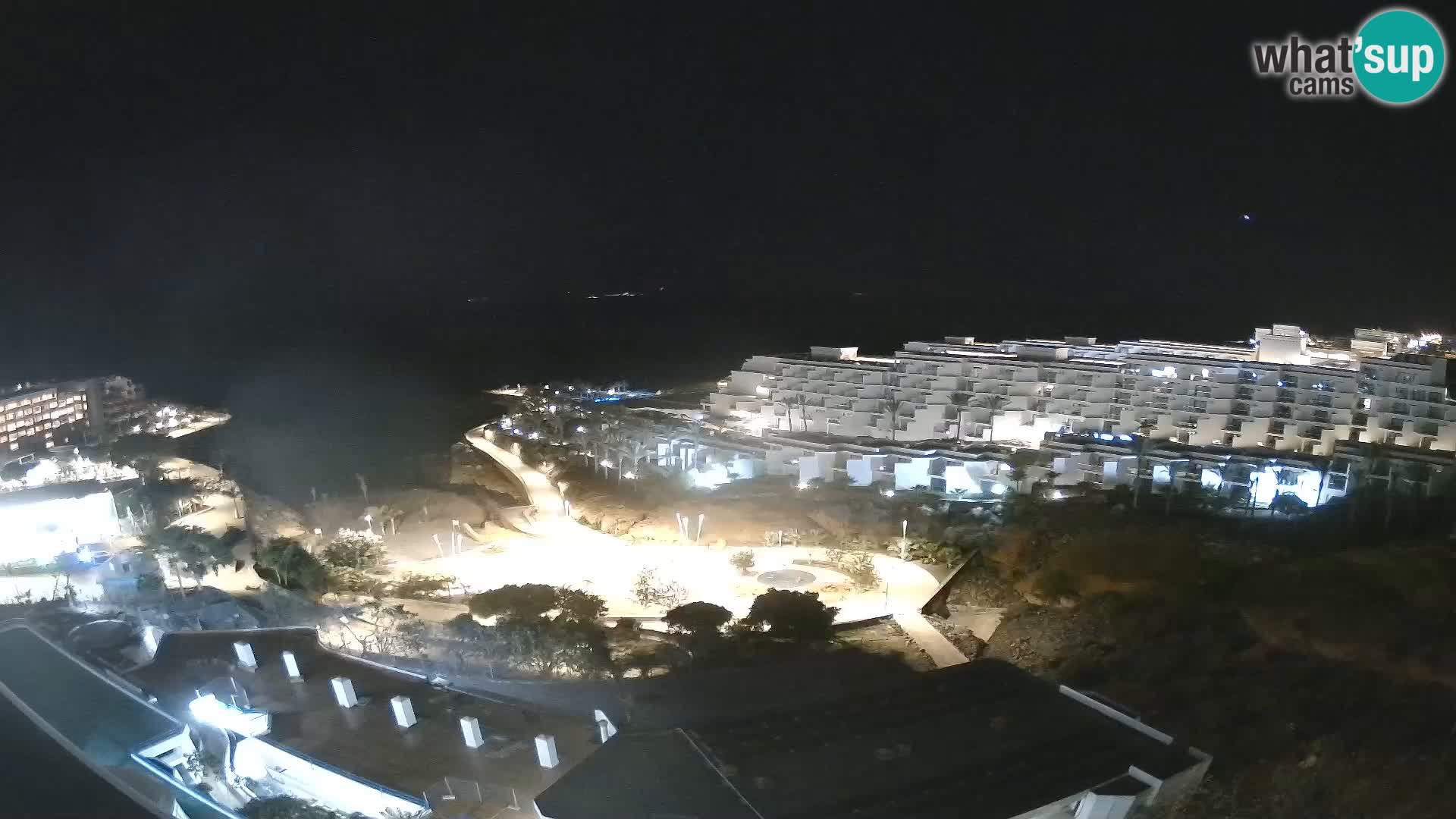 Live webcam Playa de Las Galgas – Playa Paraiso – La Gomera island – Adeje – Tenerife