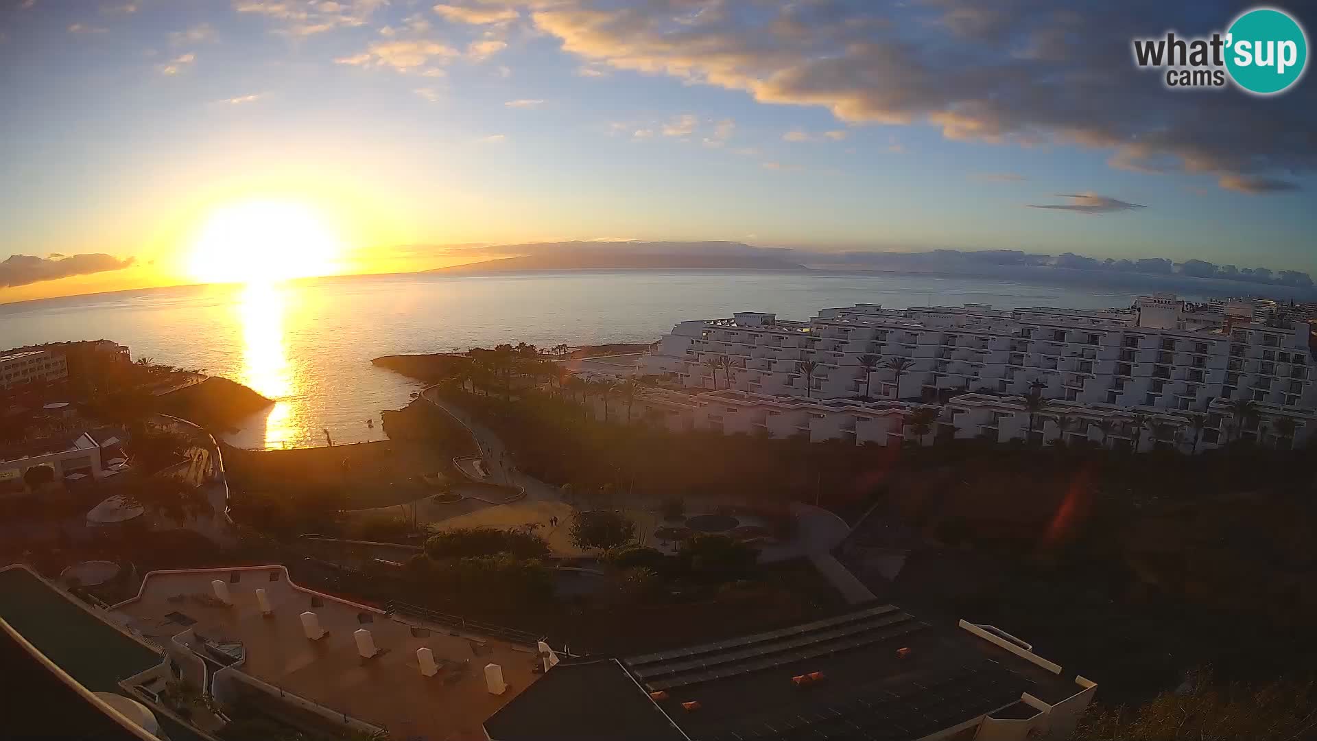 Web kamera uživo Playa de Las Galgas – Playa Paraiso – otok La Gomera – Costa Adeje – Tenerife