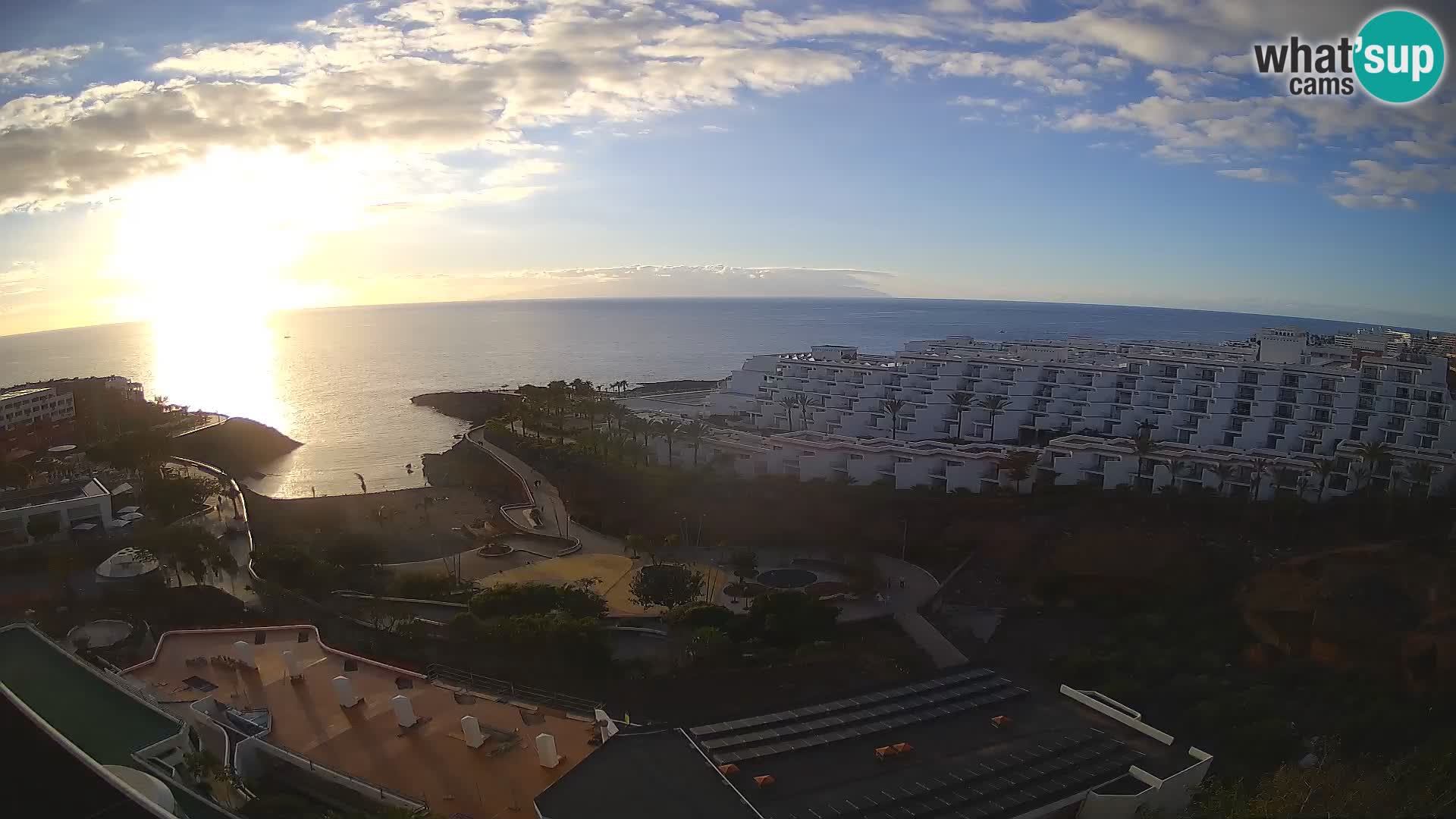 Webcam en direct Playa de Las Galgas – Playa Paraiso – île de La Gomera – Costa Adeje – Tenerife