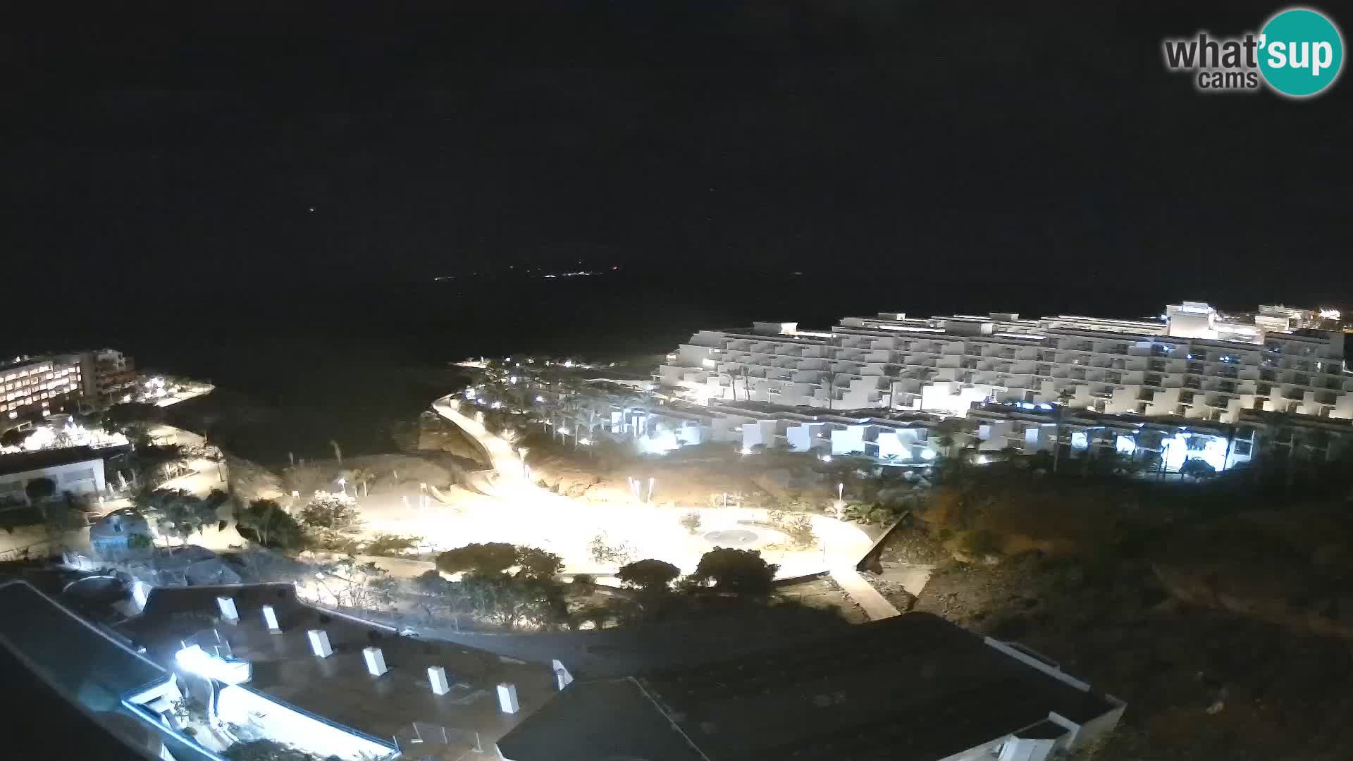 Live webcam Playa de Las Galgas – Playa Paraiso – La Gomera island – Adeje – Tenerife