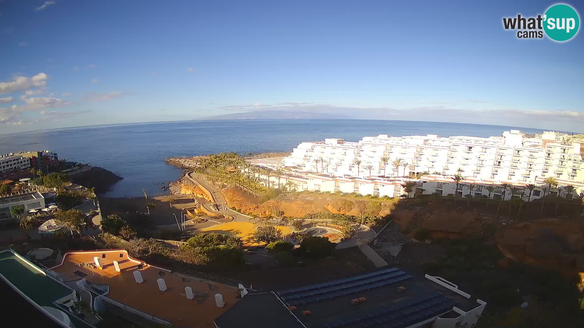 Live-Webcam Las Galgas Strand – Playa Paraiso – Insel La Gomera – Costa Adeje – Teneriffa
