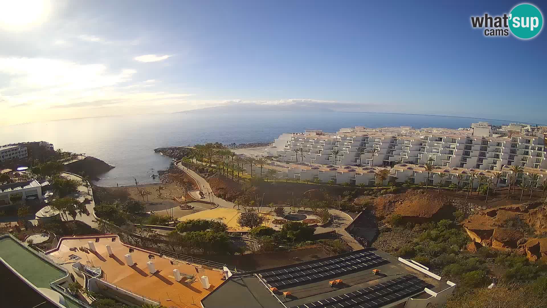 Live-Webcam Las Galgas Strand – Playa Paraiso – Insel La Gomera – Costa Adeje – Teneriffa