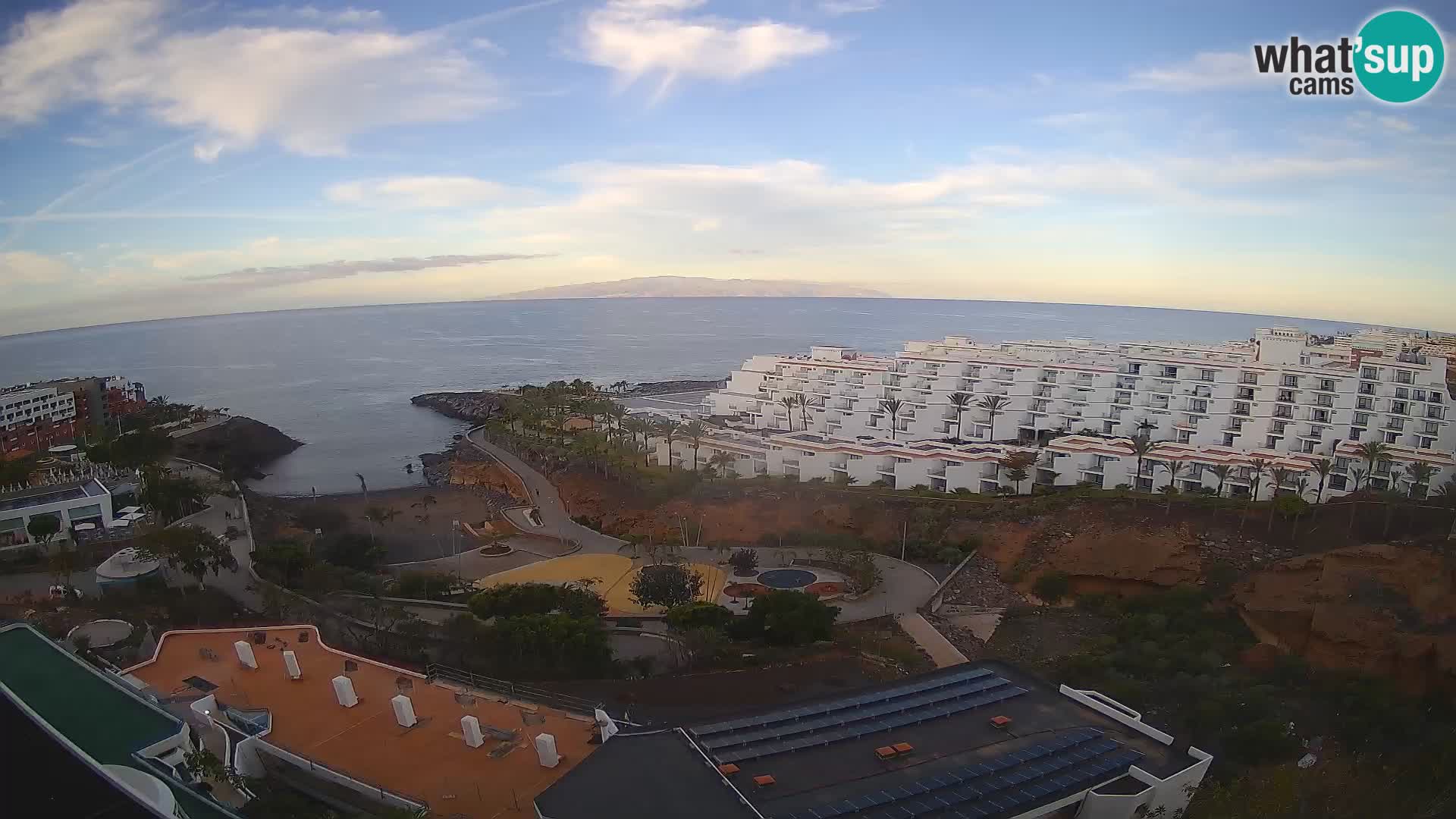 Live-Webcam Las Galgas Strand – Playa Paraiso – Insel La Gomera – Costa Adeje – Teneriffa