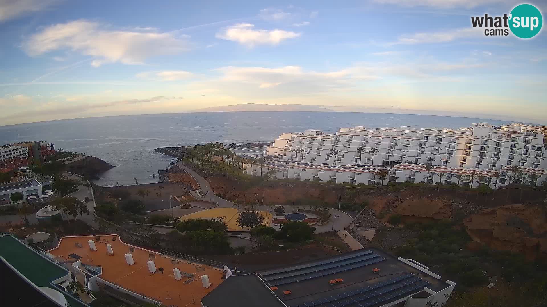 Webcam en direct Playa de Las Galgas – Playa Paraiso – île de La Gomera – Costa Adeje – Tenerife