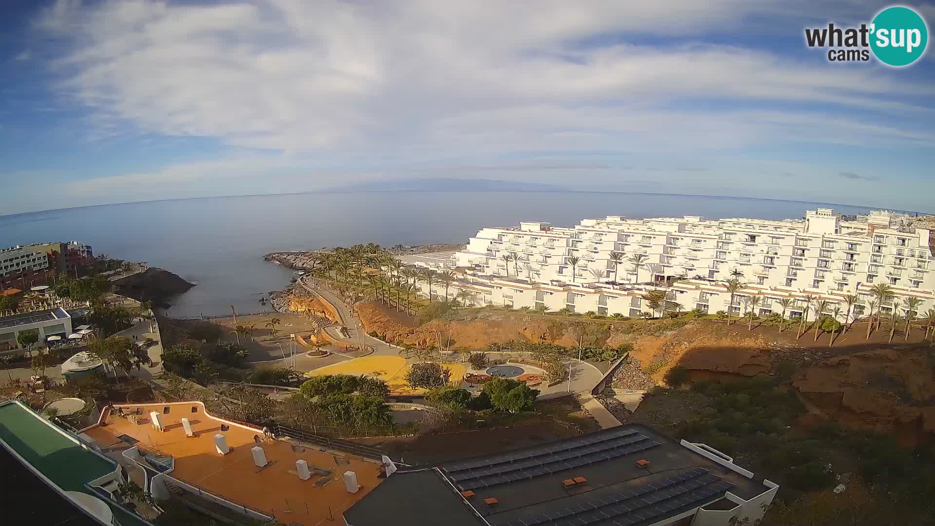 Webcam en direct Playa de Las Galgas – Playa Paraiso – île de La Gomera – Costa Adeje – Tenerife