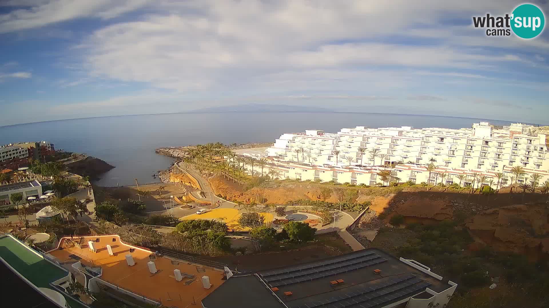 Live-Webcam Las Galgas Strand – Playa Paraiso – Insel La Gomera – Costa Adeje – Teneriffa