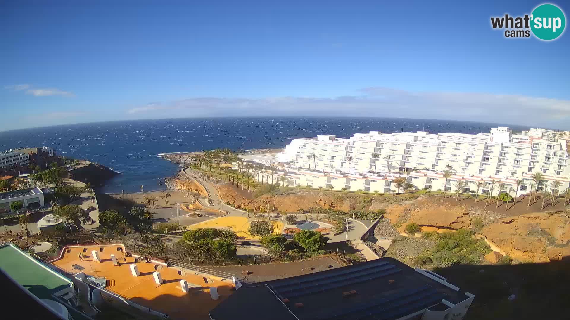 Live-Webcam Las Galgas Strand – Playa Paraiso – Insel La Gomera – Costa Adeje – Teneriffa