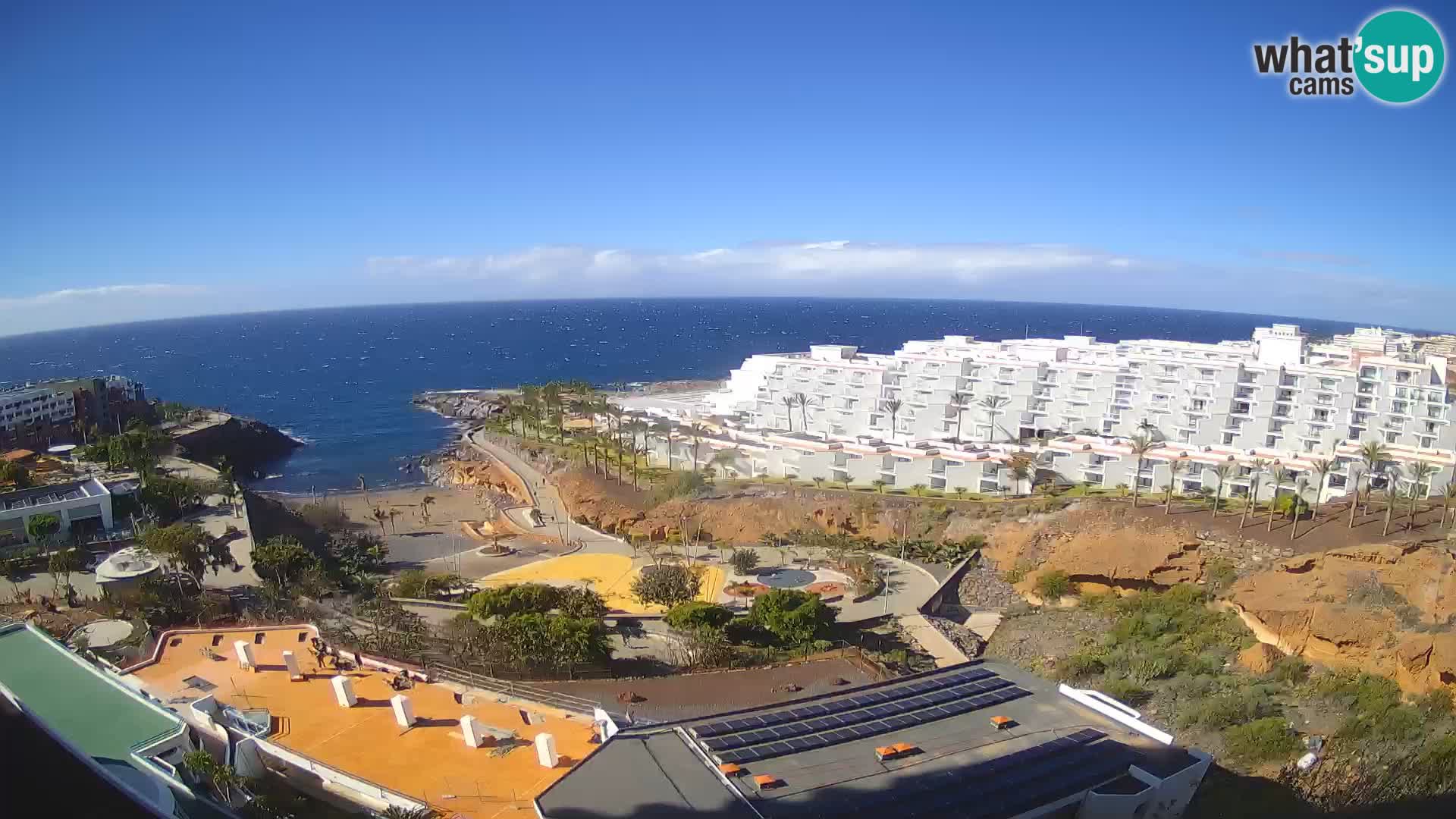 Webcam live spiaggia Las Galgas – Playa Paraiso – Isola La Gomera – Costa Adeje – Tenerife